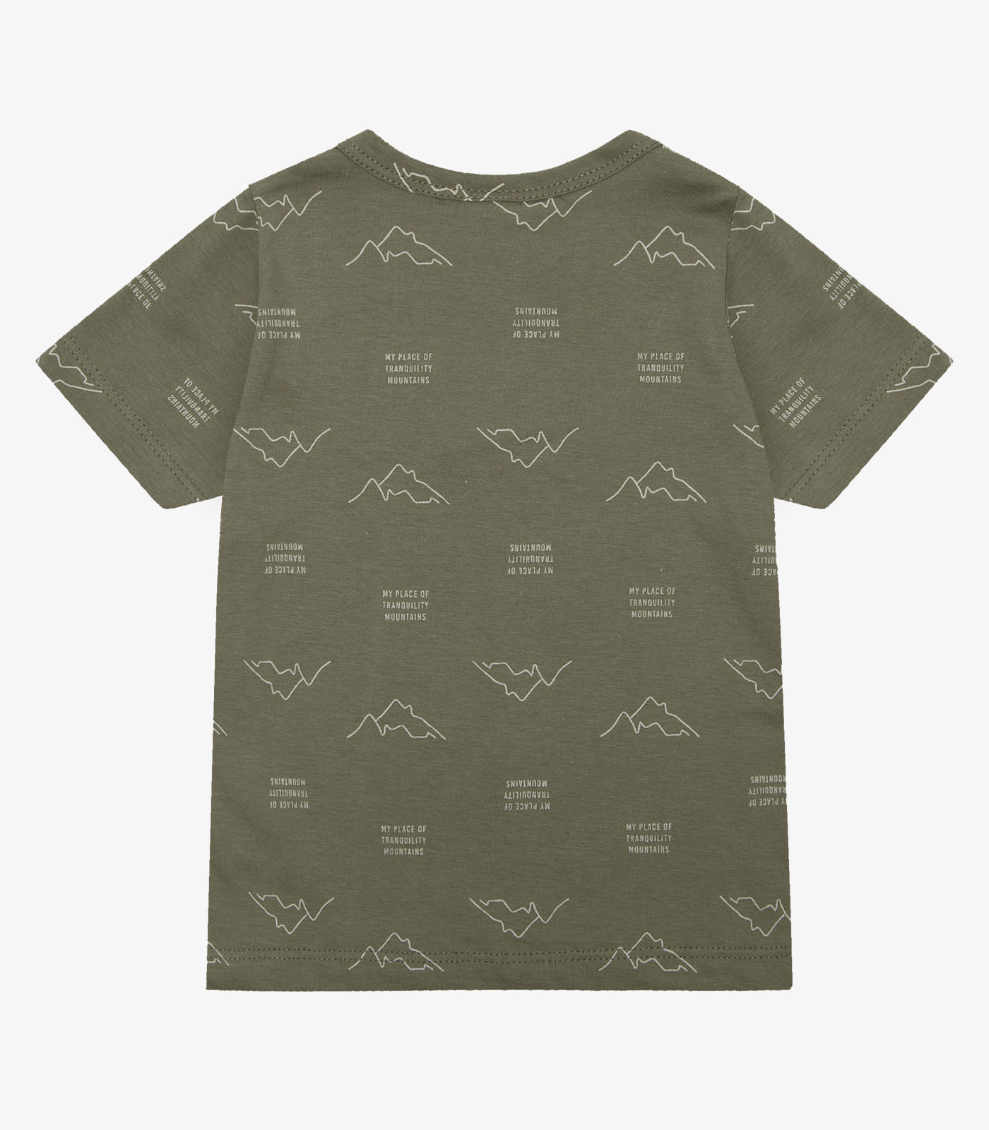 Camiseta Infantil Masculina Animais Infinita Cor Verde - Imagem 2