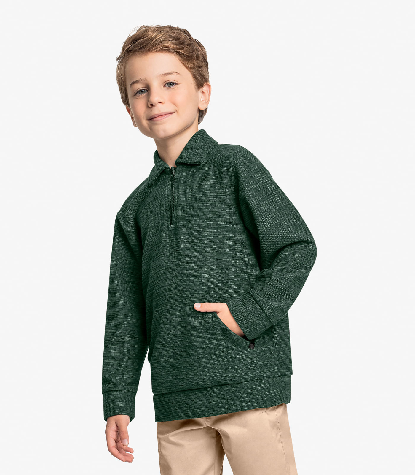 Moletom Infantil Menino Trick Nick Verde