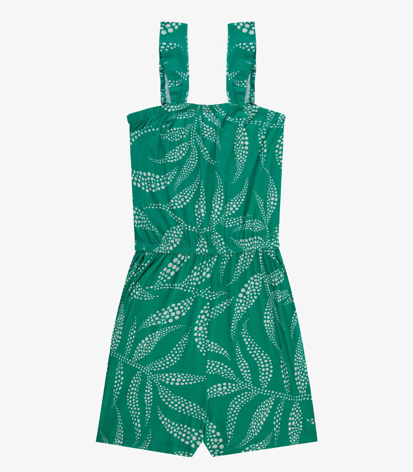 Macaquinho Feminino Curto Infinita Cor Verde - Imagem 2