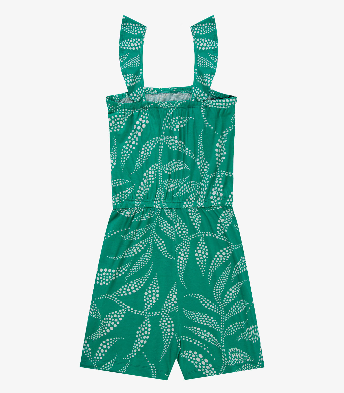 Macaquinho Feminino Curto Infinita Cor Verde - Imagem 3