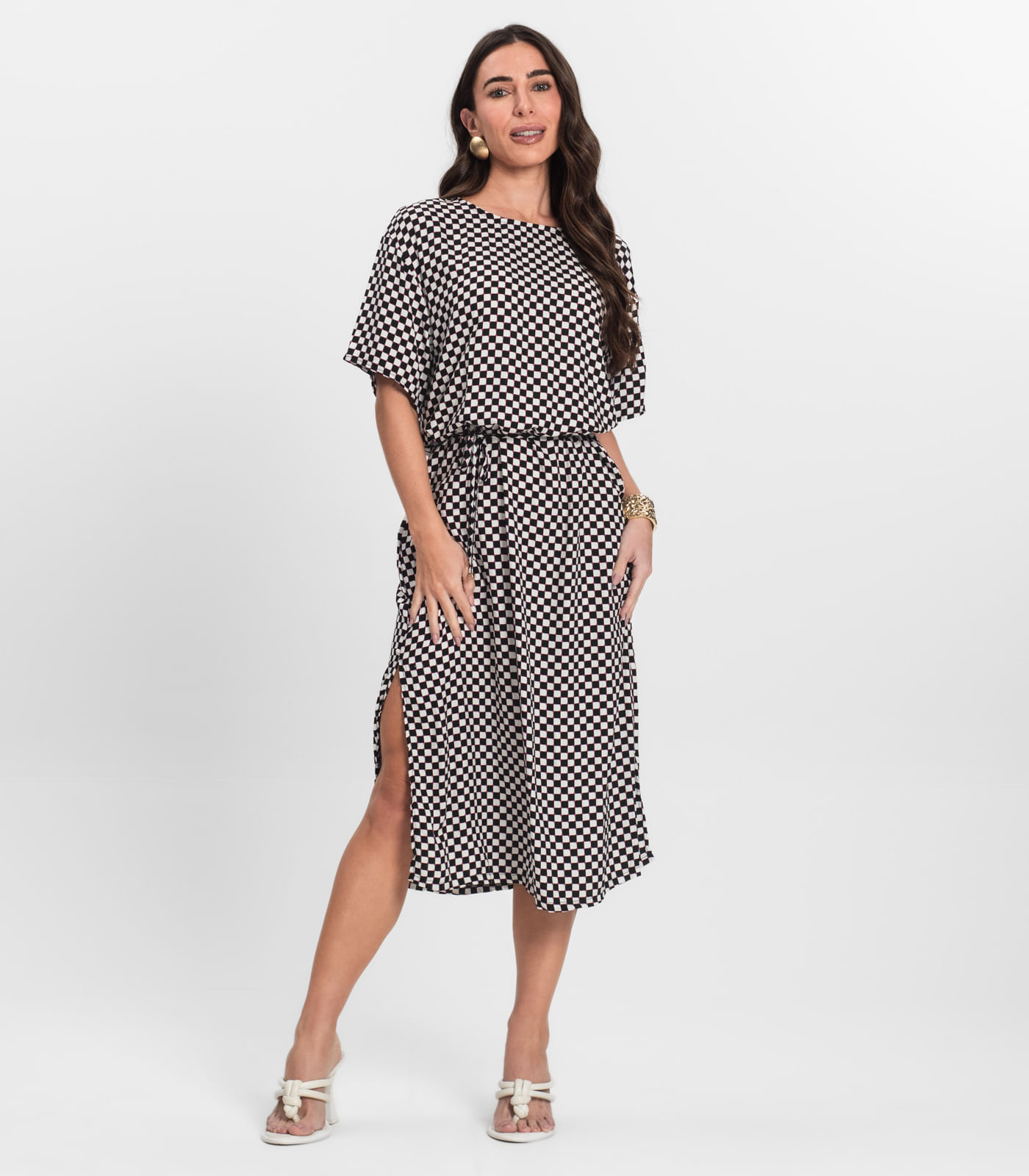 Vestido Midi Infinita Cor Preto