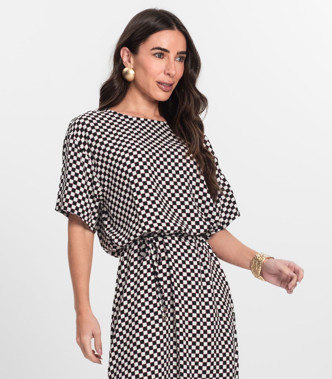 Vestido Midi Infinita Cor Preto - Imagem 2