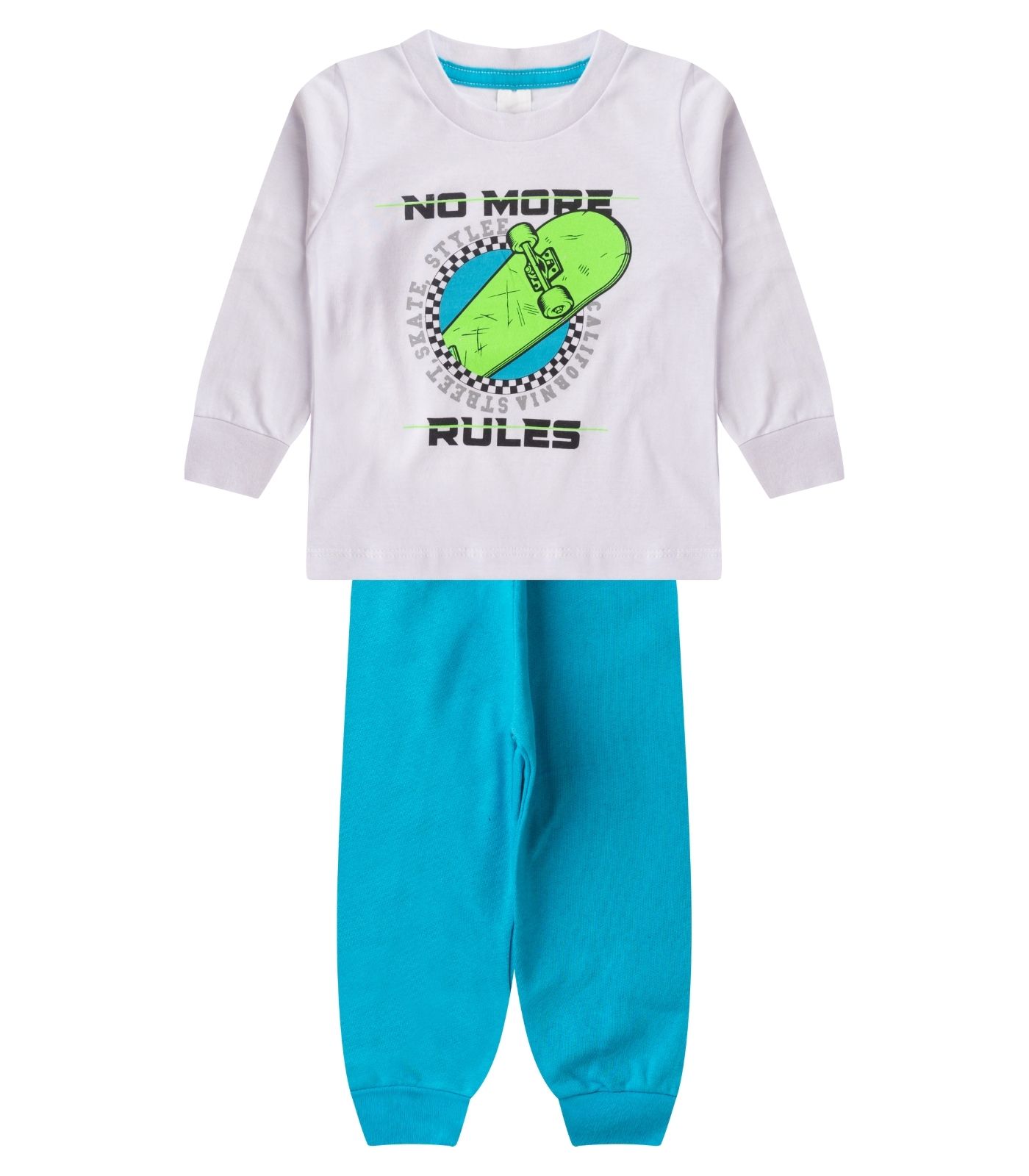 Conjunto Infantil Menino Meia Estação Kappes Branco