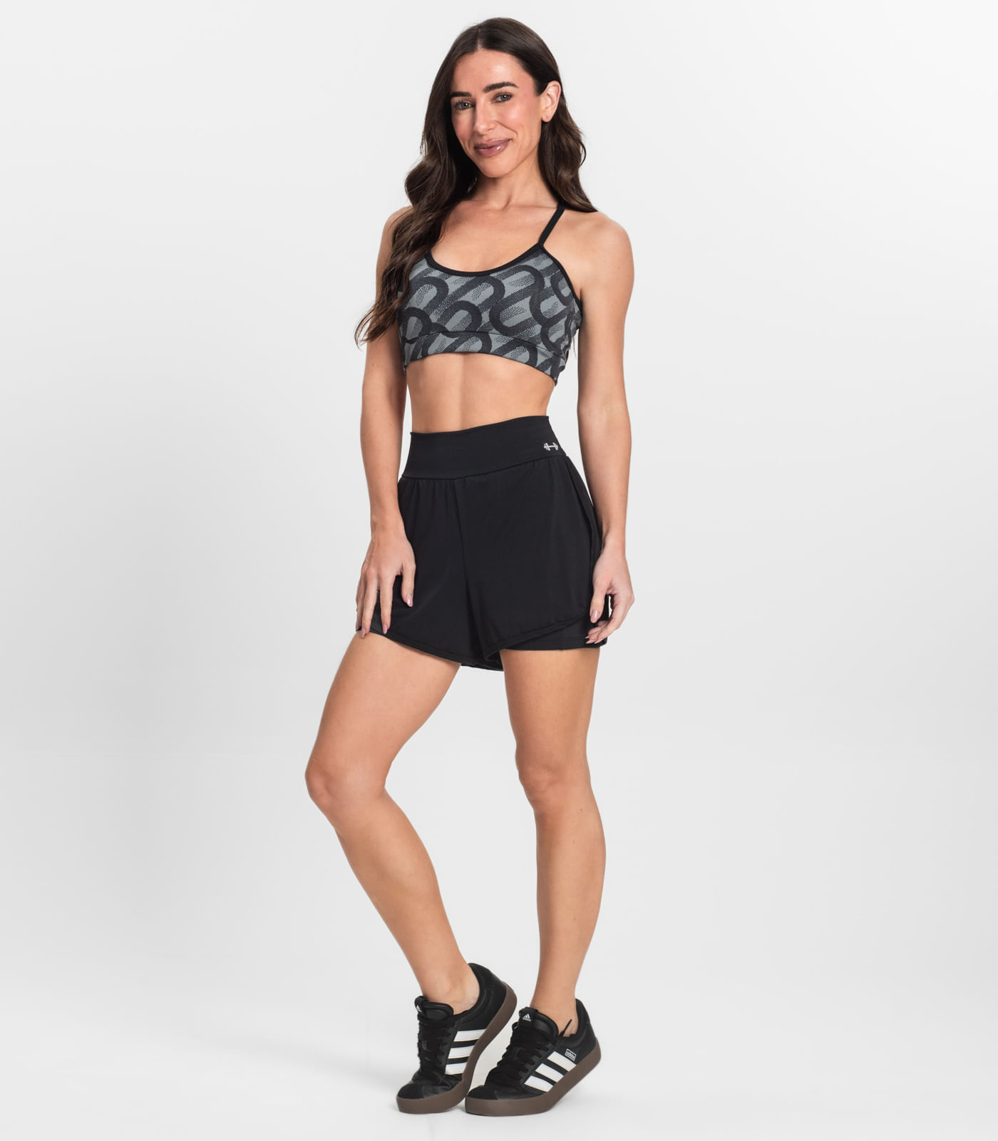Top Feminino Sem Bojo Strong FTK Fitness Cinza - Imagem 4