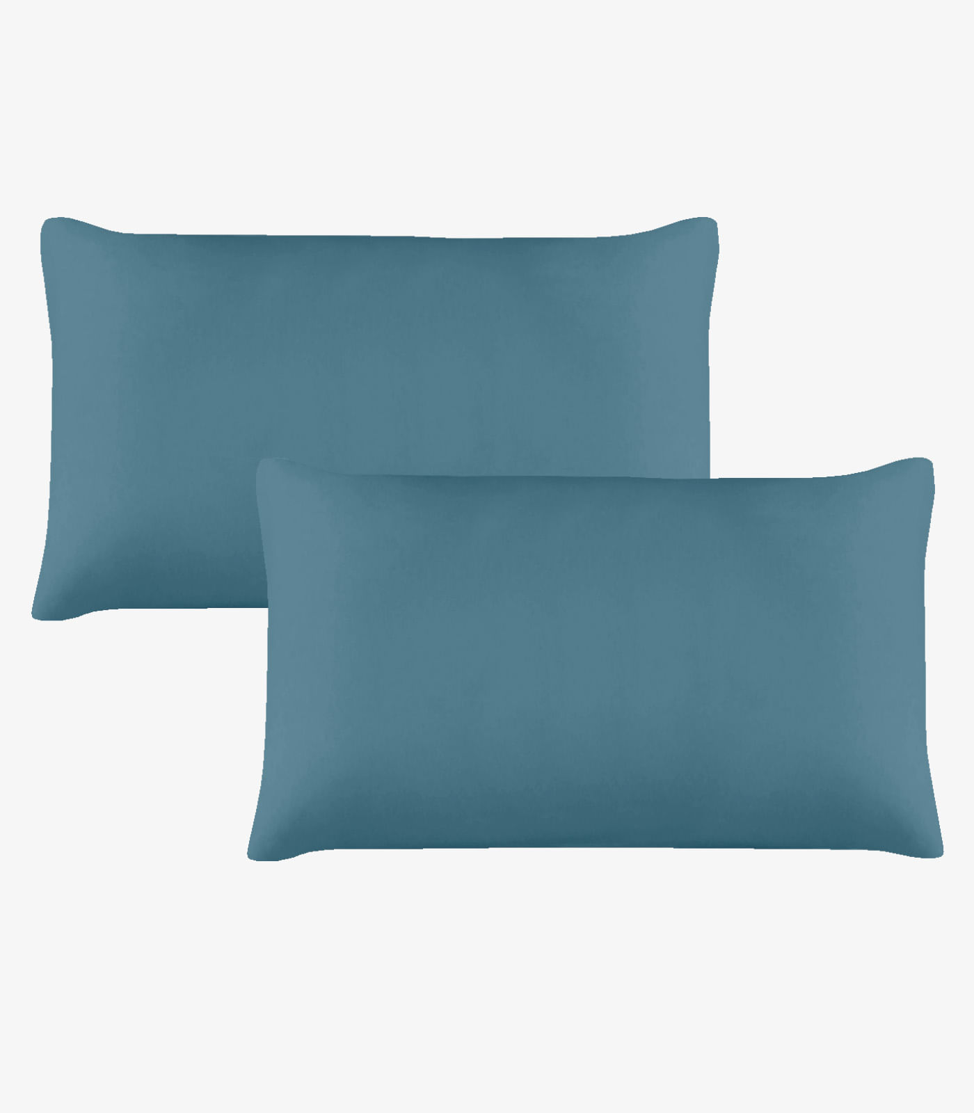 Kit 2 Fronhas Avulsas Lisas Vivaldi Azul