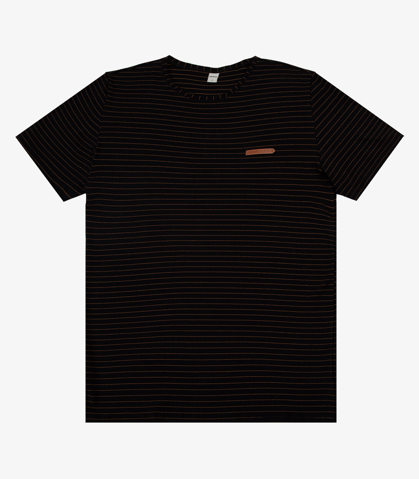 Camiseta Masculino em Cotton Rovitex Preto