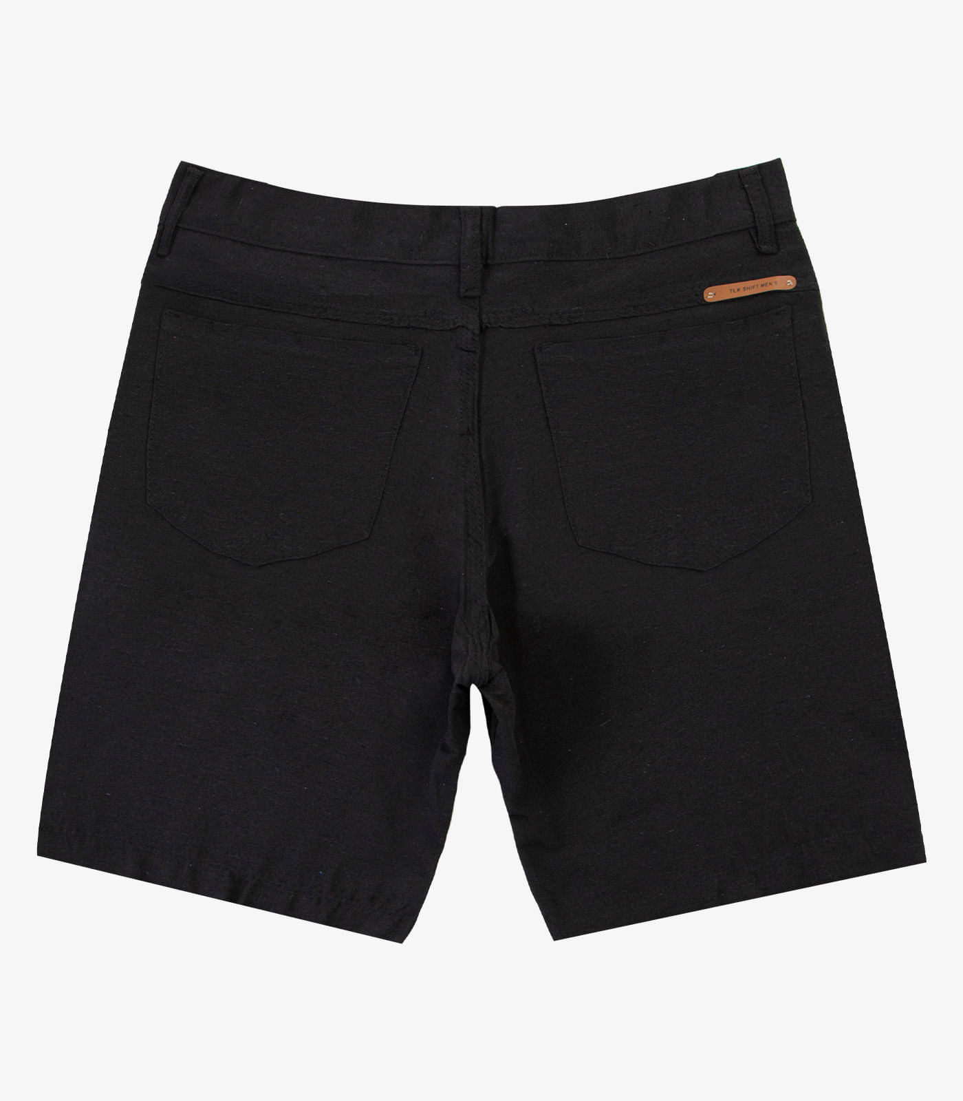 Bermuda Masculina Sarja Com Bolsos Shift Preto - Imagem 2