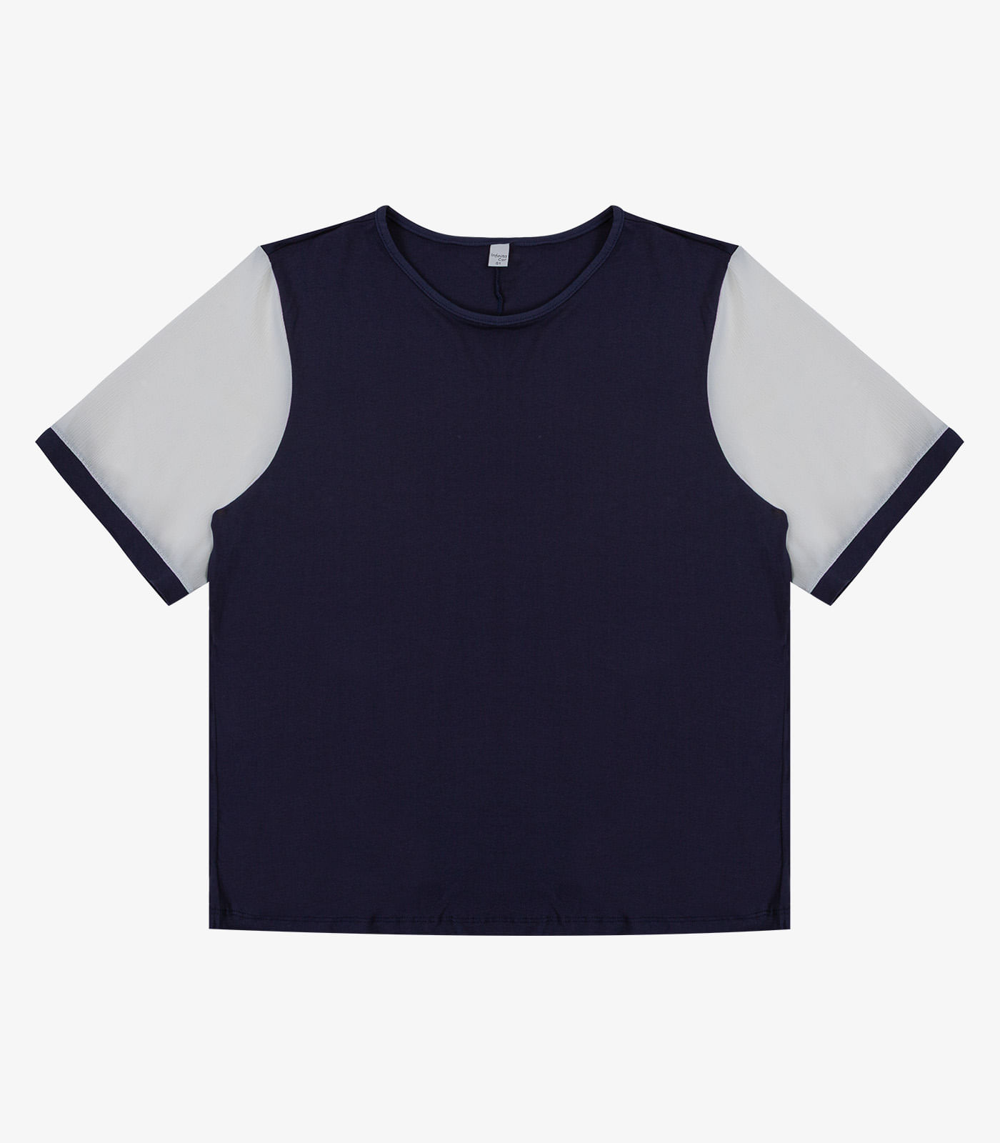 Blusa Feminina Infinita Cor Azul - Imagem 5