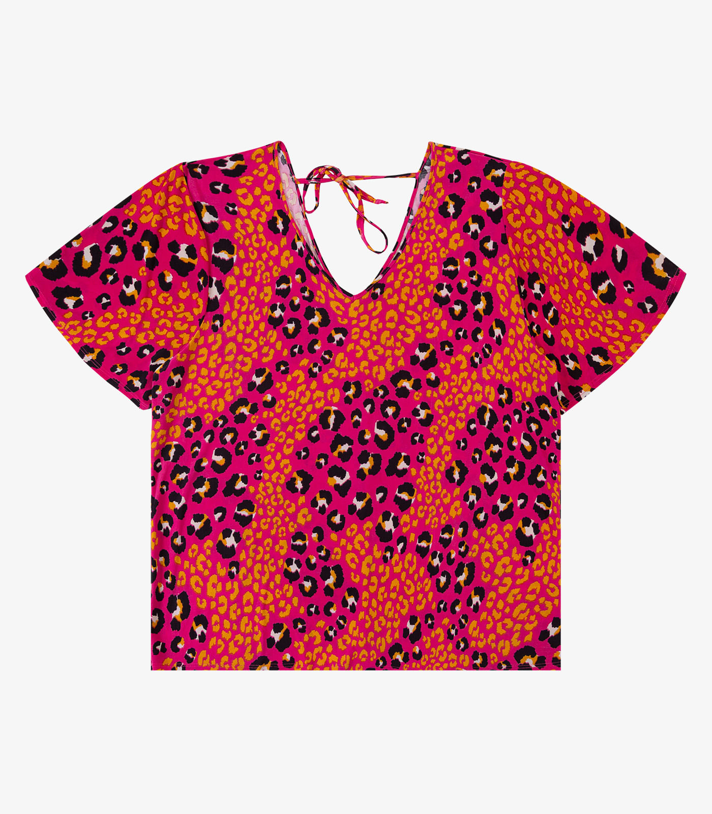 Blusa Feminina Plus Size Infinita Cor Rosa - Imagem 11