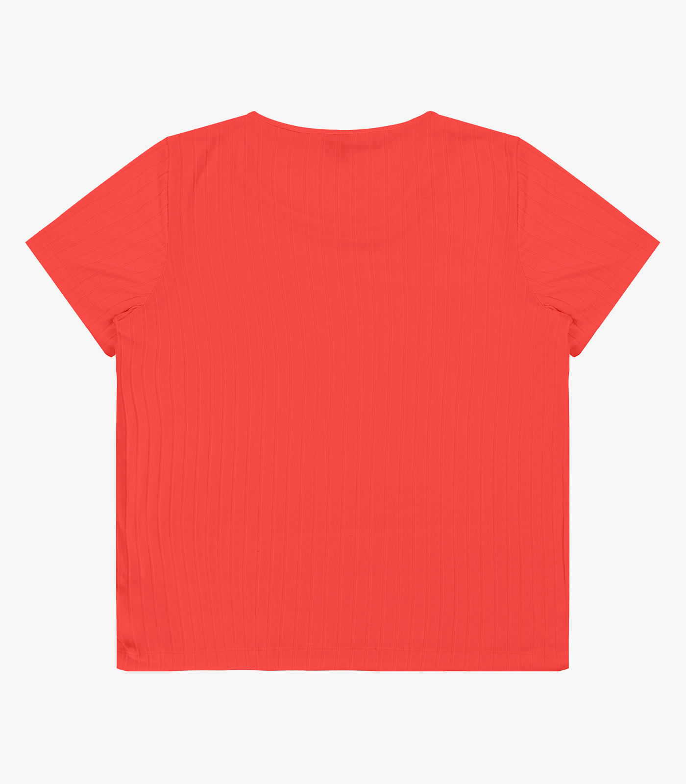 Blusa Malha Delicate Plus Infinita Cor Vermelho - Imagem 8