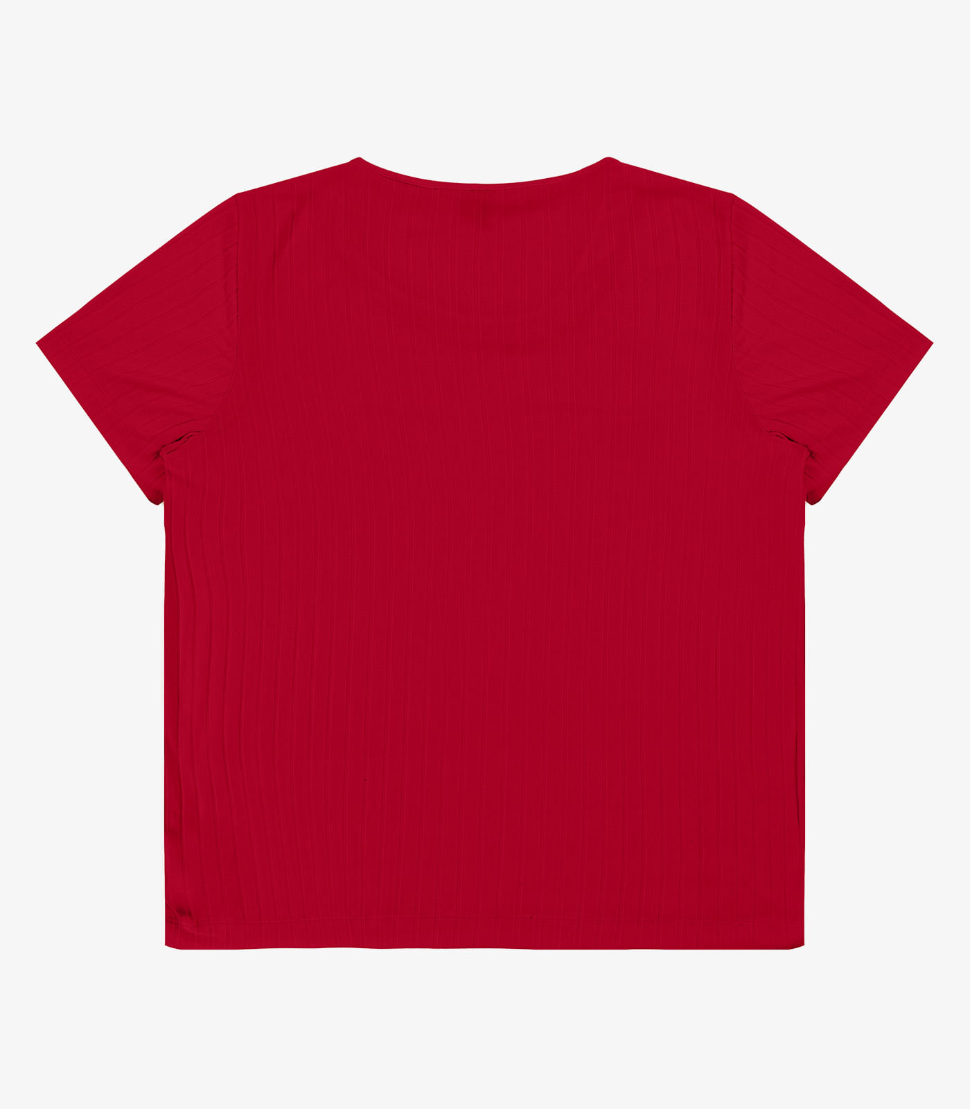 Blusa Malha Delicate Plus Infinita Cor Vermelho - Imagem 24