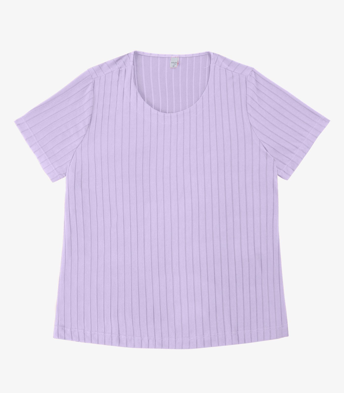 Blusa Malha Delicate Plus Infinita Cor Roxo - Imagem 9