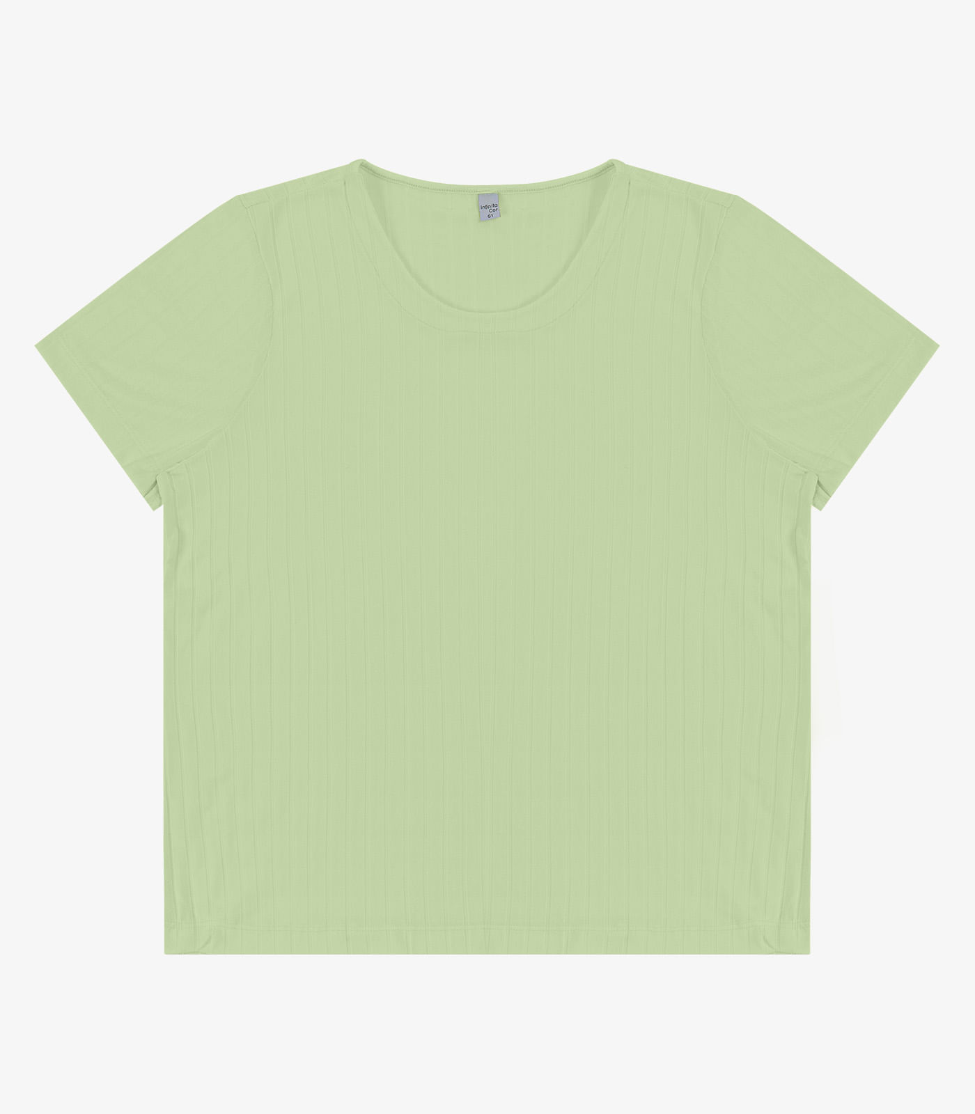 Blusa Malha Delicate Plus Infinita Cor Verde - Imagem 7