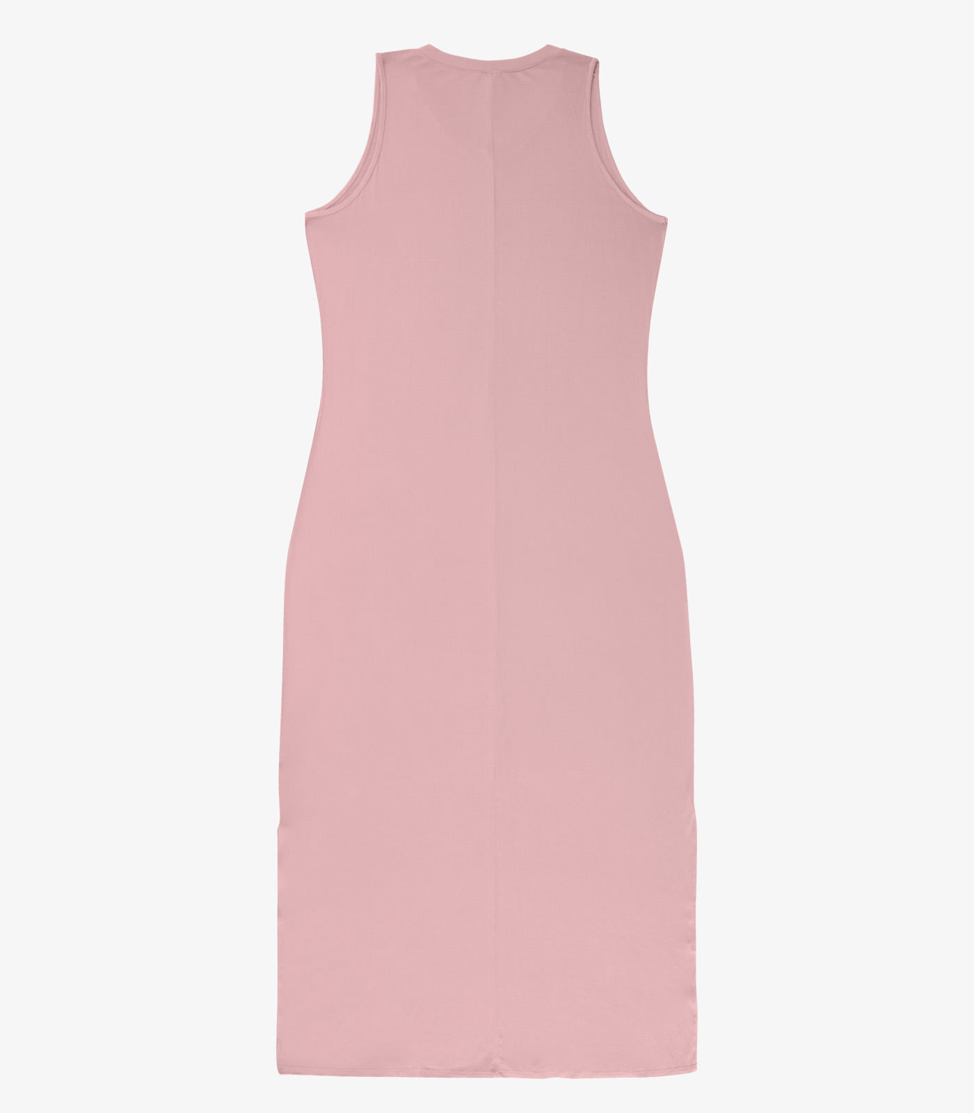 Vestido Longo Plus Size Infinita Cor Rosa - Imagem 10