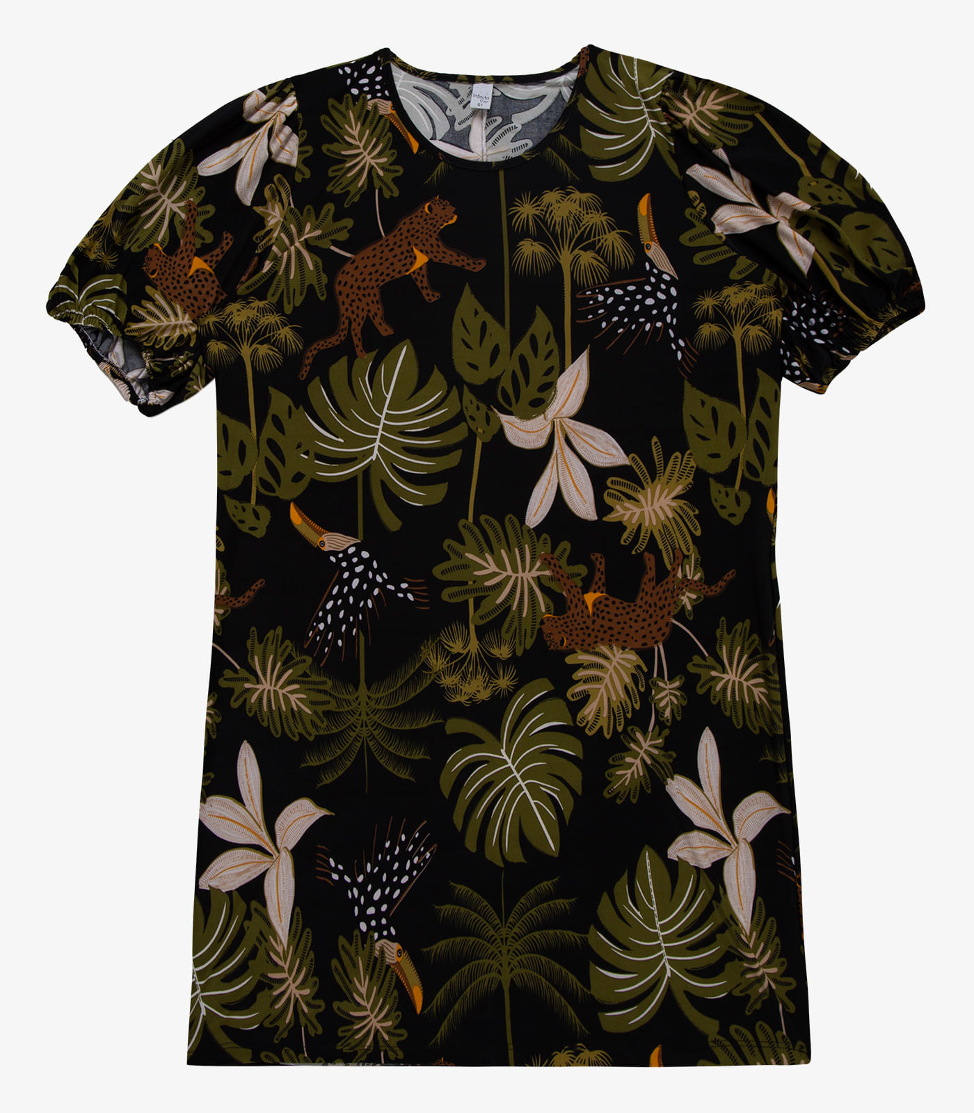 Vestido Malha Fria Plus Infinita Cor Verde - Imagem 2