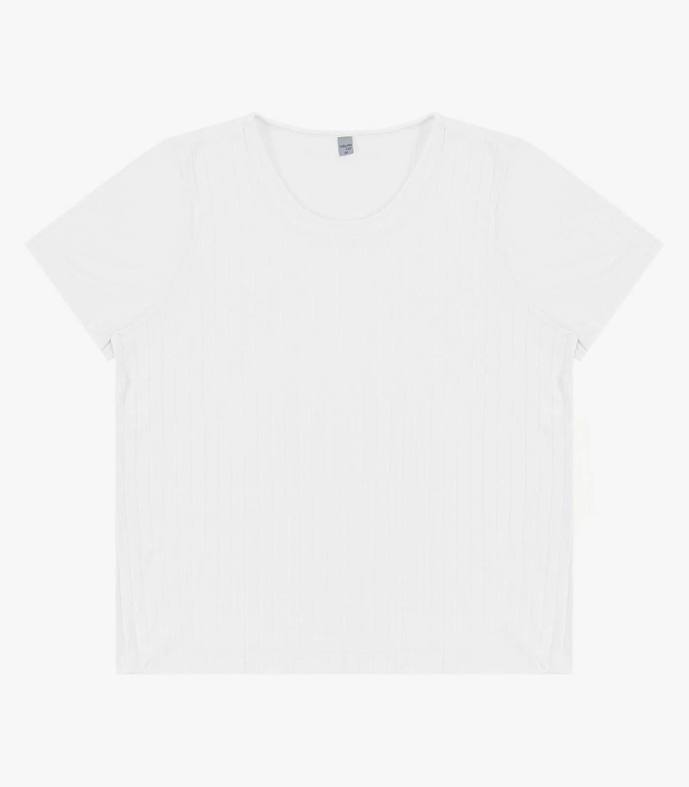 Blusa Malha Delicate Plus Infinita Cor Bege - Imagem 9