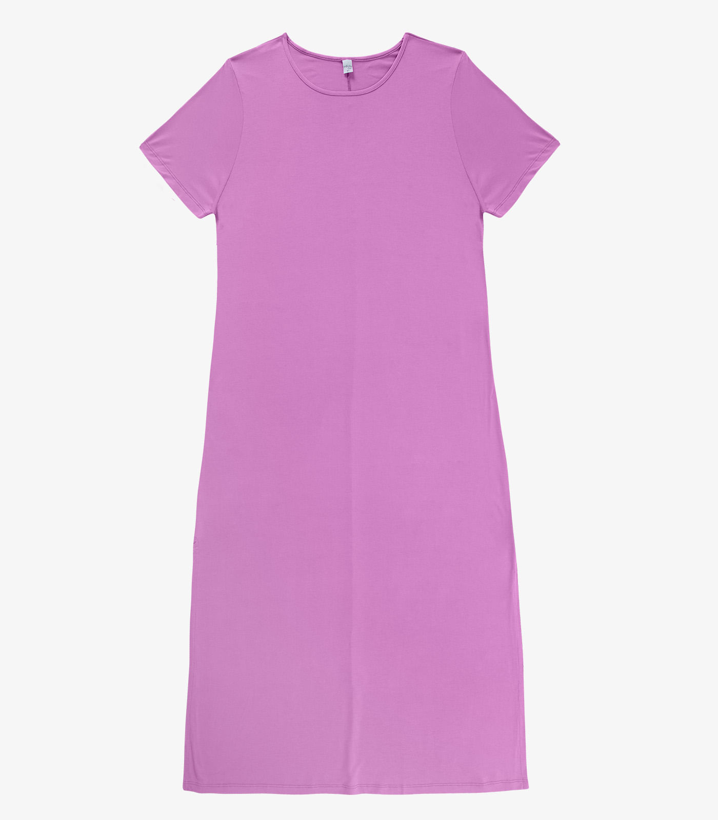 Vestido Feminino Midi Plus Size Infinita Cor Roxo
