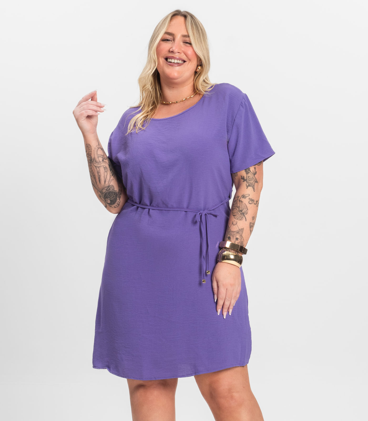 Vestido Infinita Cor Roxo - Imagem 7