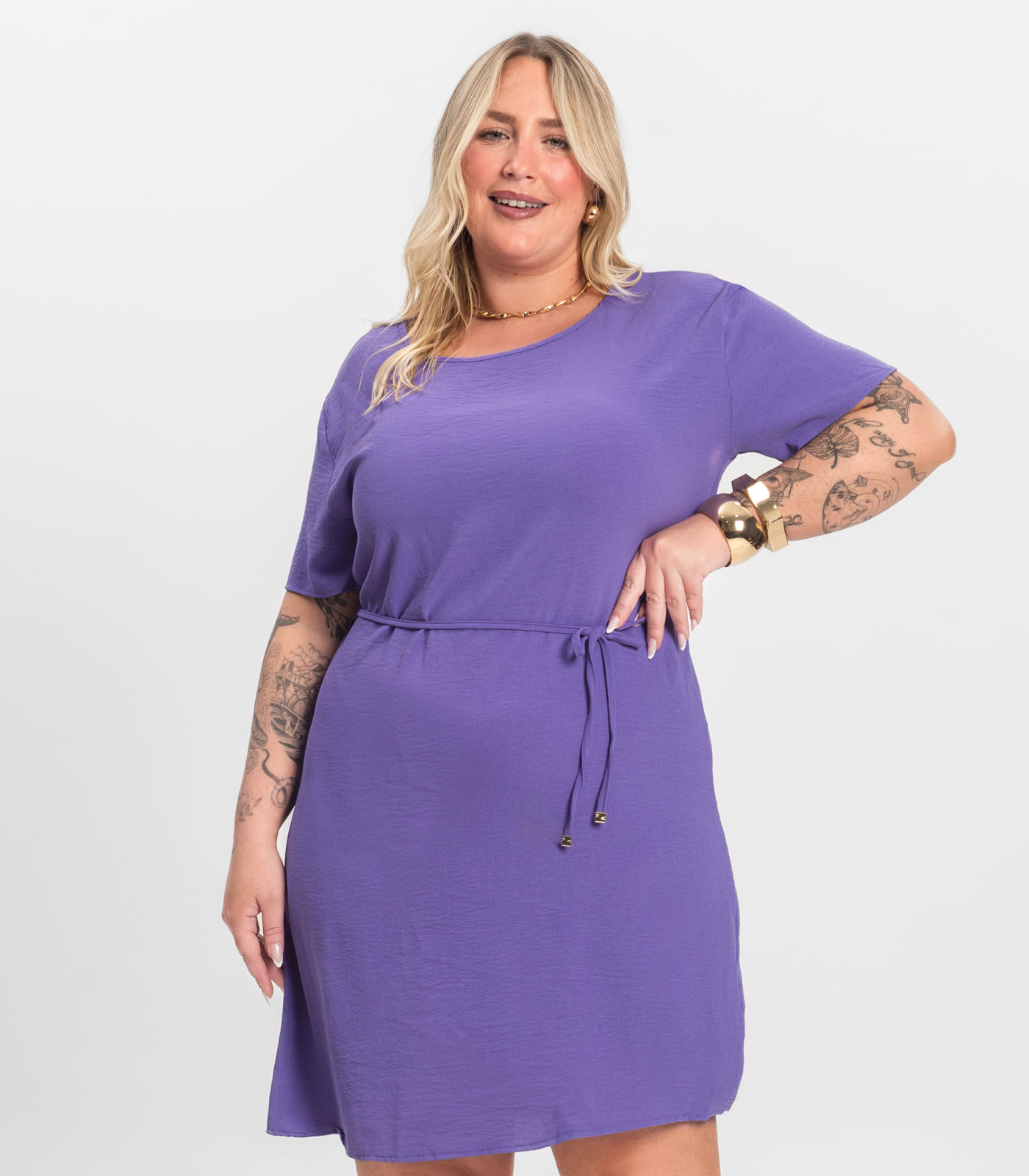 Vestido Infinita Cor Roxo - Imagem 14
