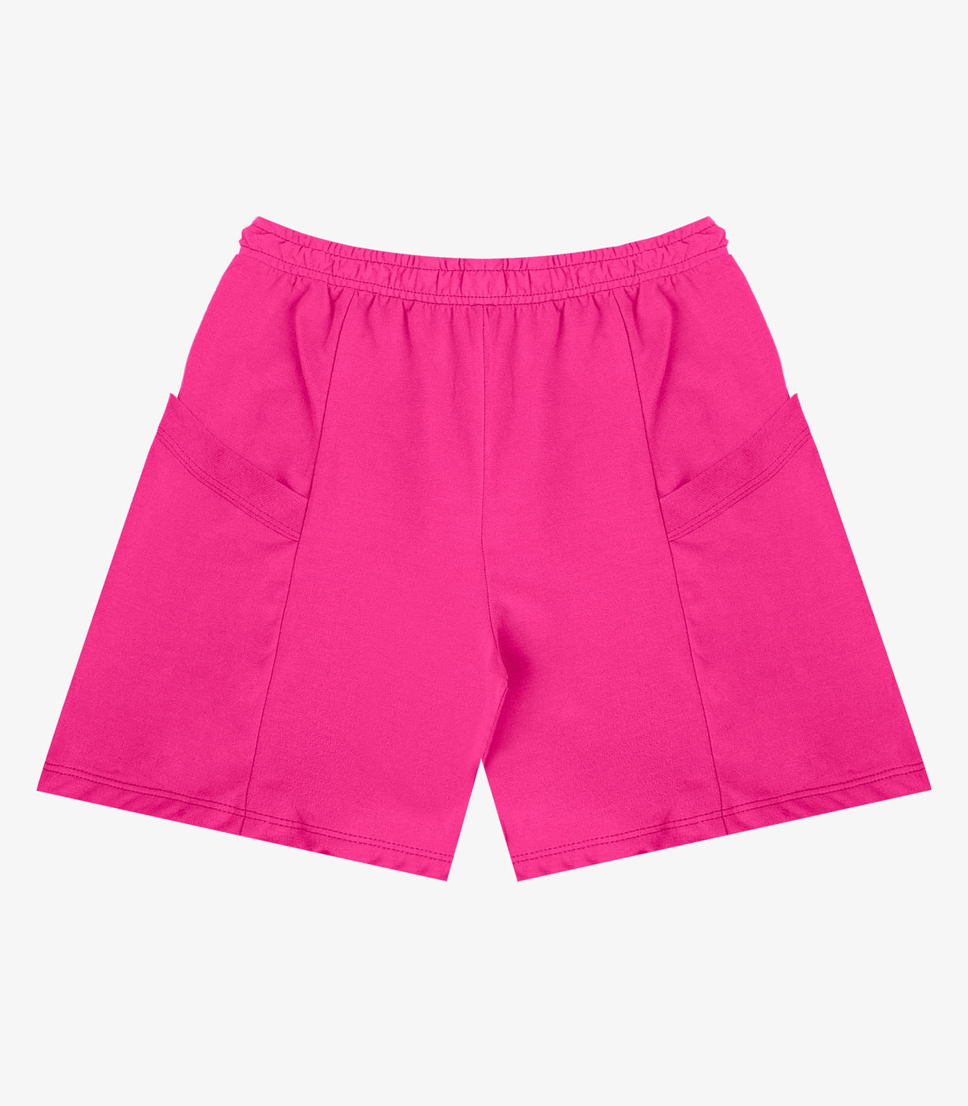 Shorts Feminino Moletinho Infinita Cor Rosa - Imagem 17