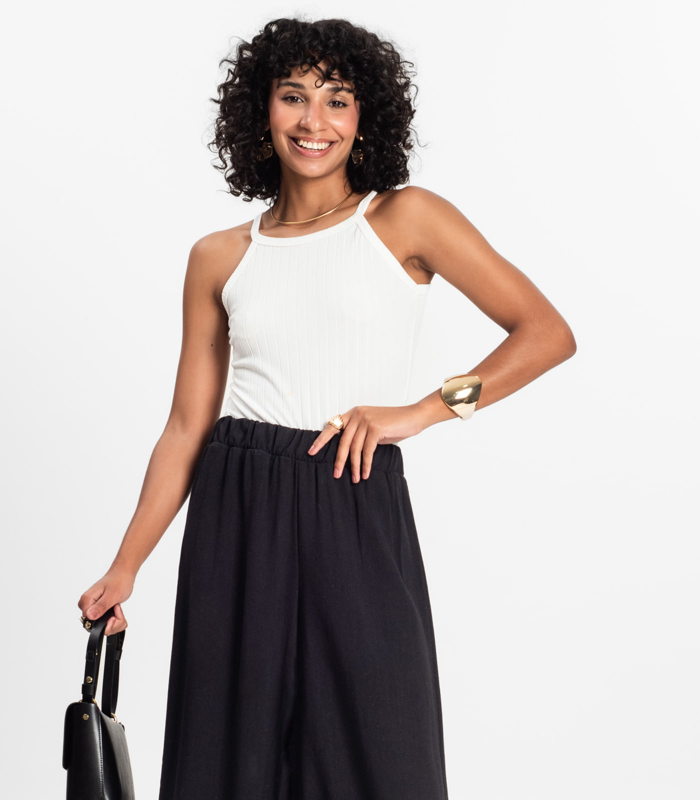 Regata Feminina Infinita Cor Bege - Imagem 5