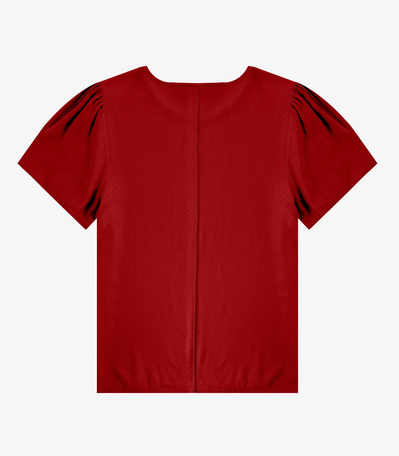 Blusa Feminina Em Viscose Infinita Cor Laranja - Imagem 6