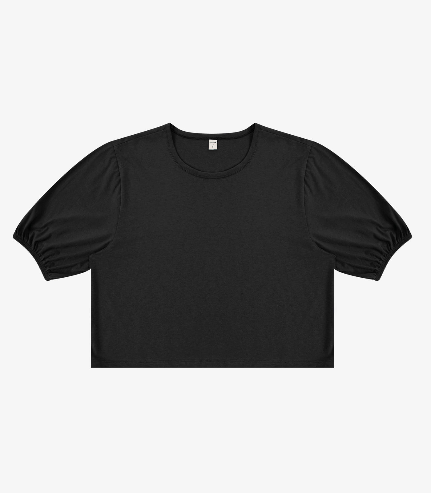 Blusa Manga Camponesa Feminina Rovitex Preto - Imagem 5