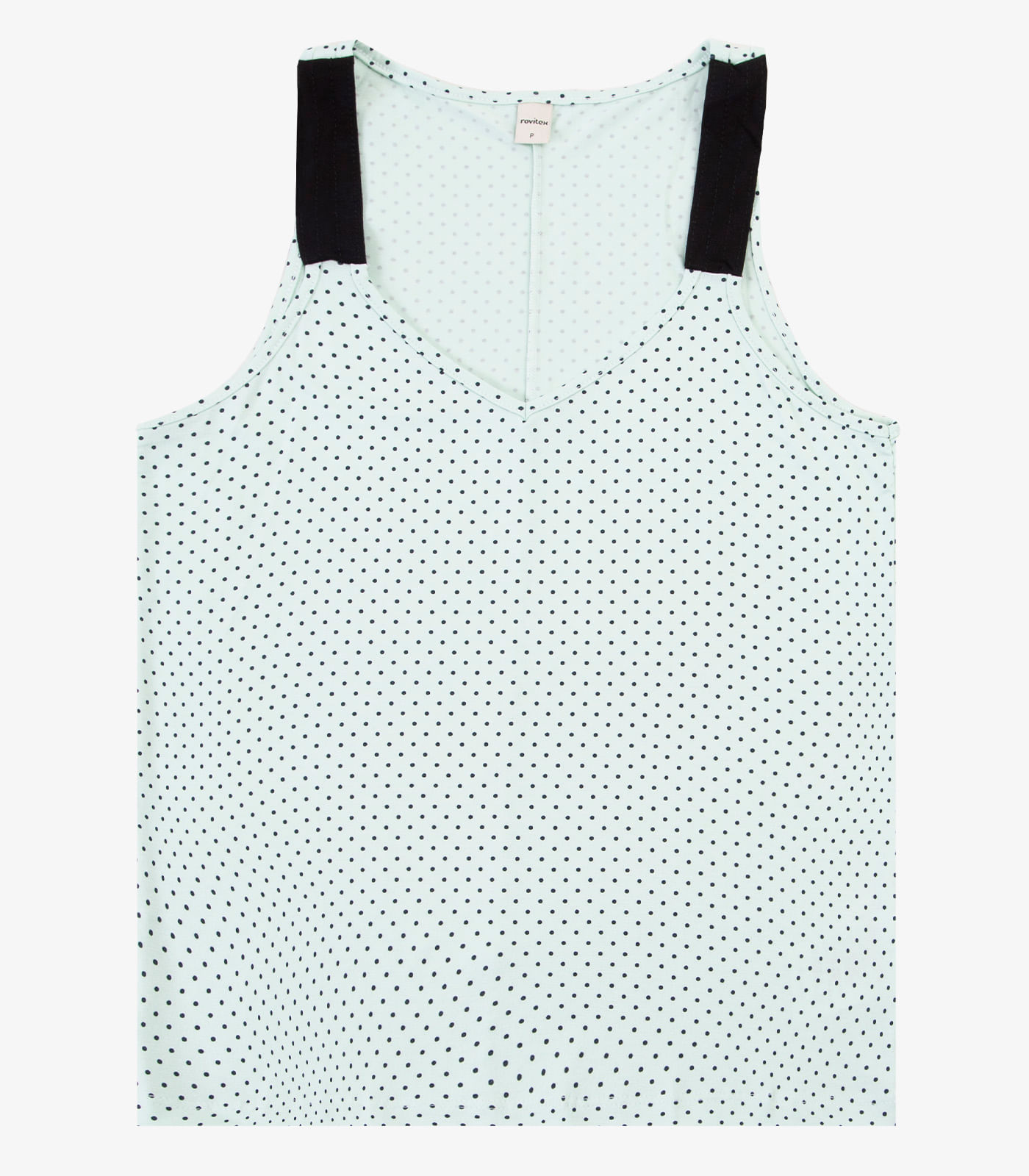 Regata Nadador Feminina Estampada Rovitex Azul - Imagem 23