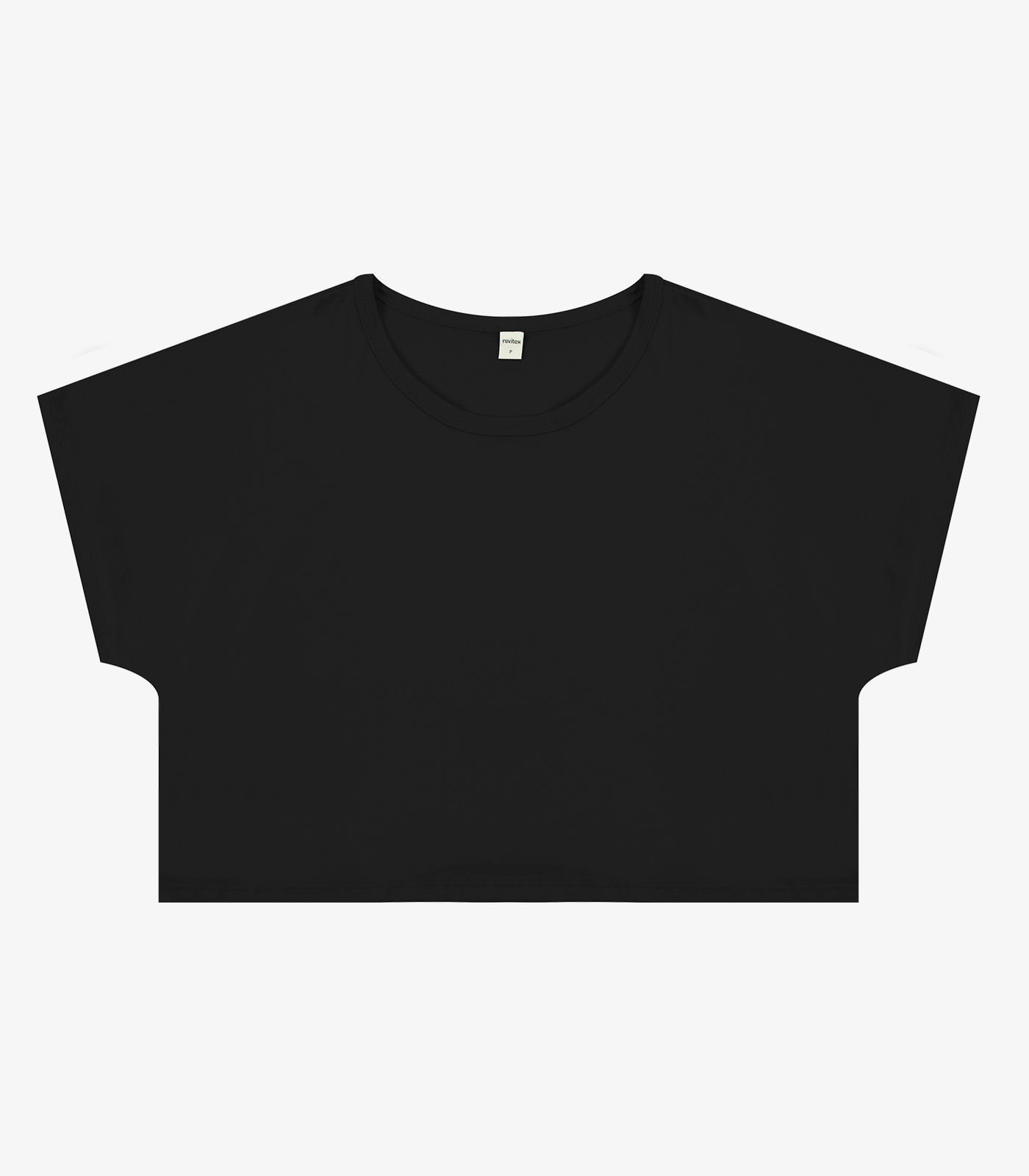 Blusa Feminina com Manga Morcego Rovitex Preto - Imagem 5