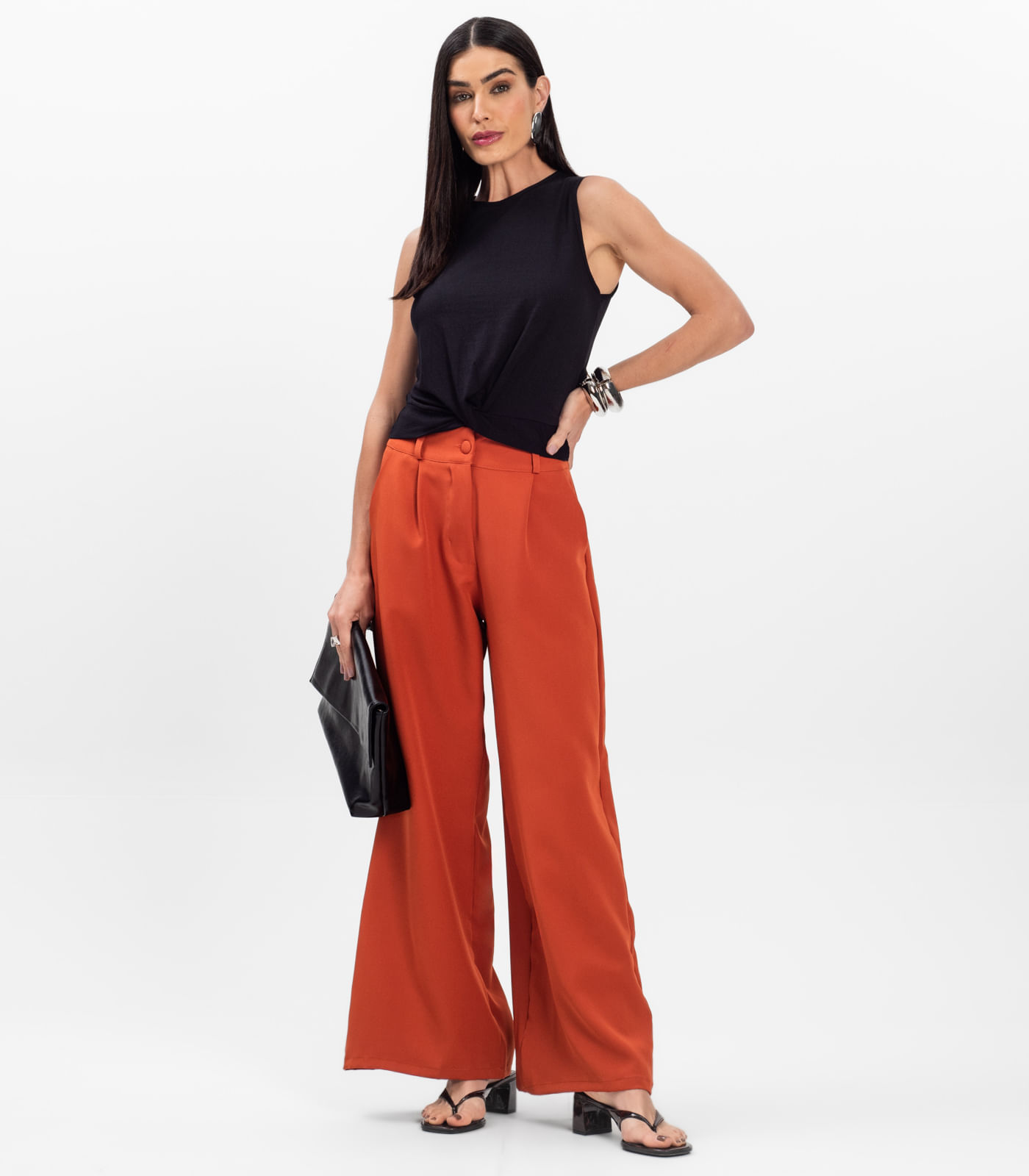 Regata Feminina Infinita Cor Preto - Imagem 12