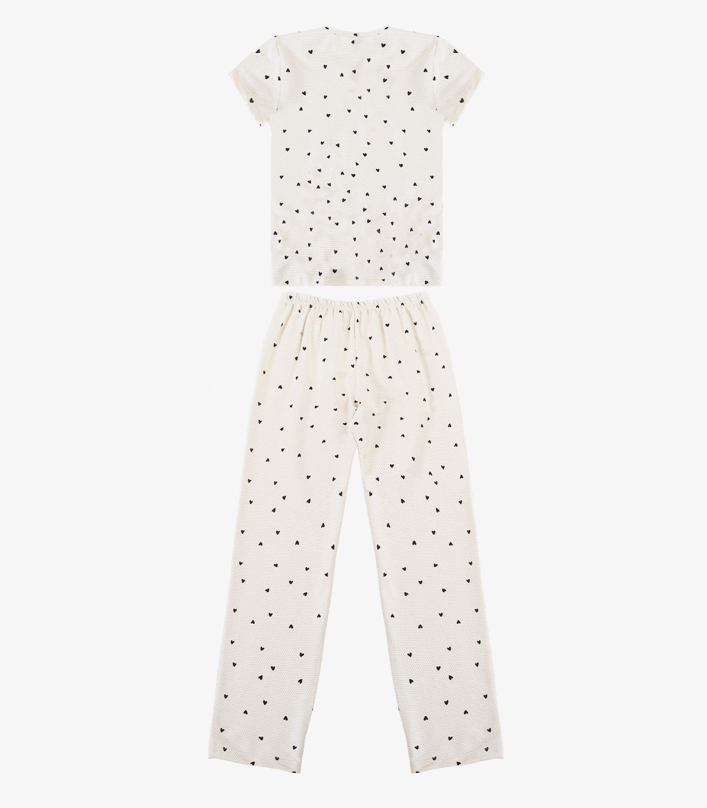 Pijama Feminino Infantil Select Bege - Imagem 12