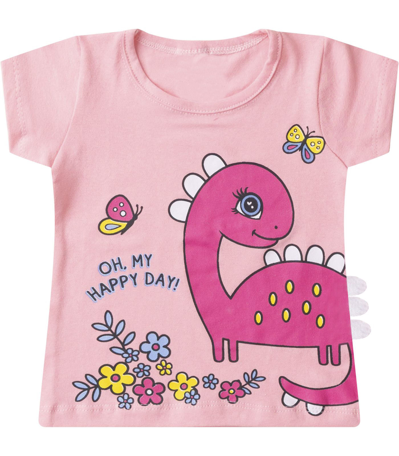 Conjunto Infantil Menina Curto Interativo Select Rosa - Imagem 2