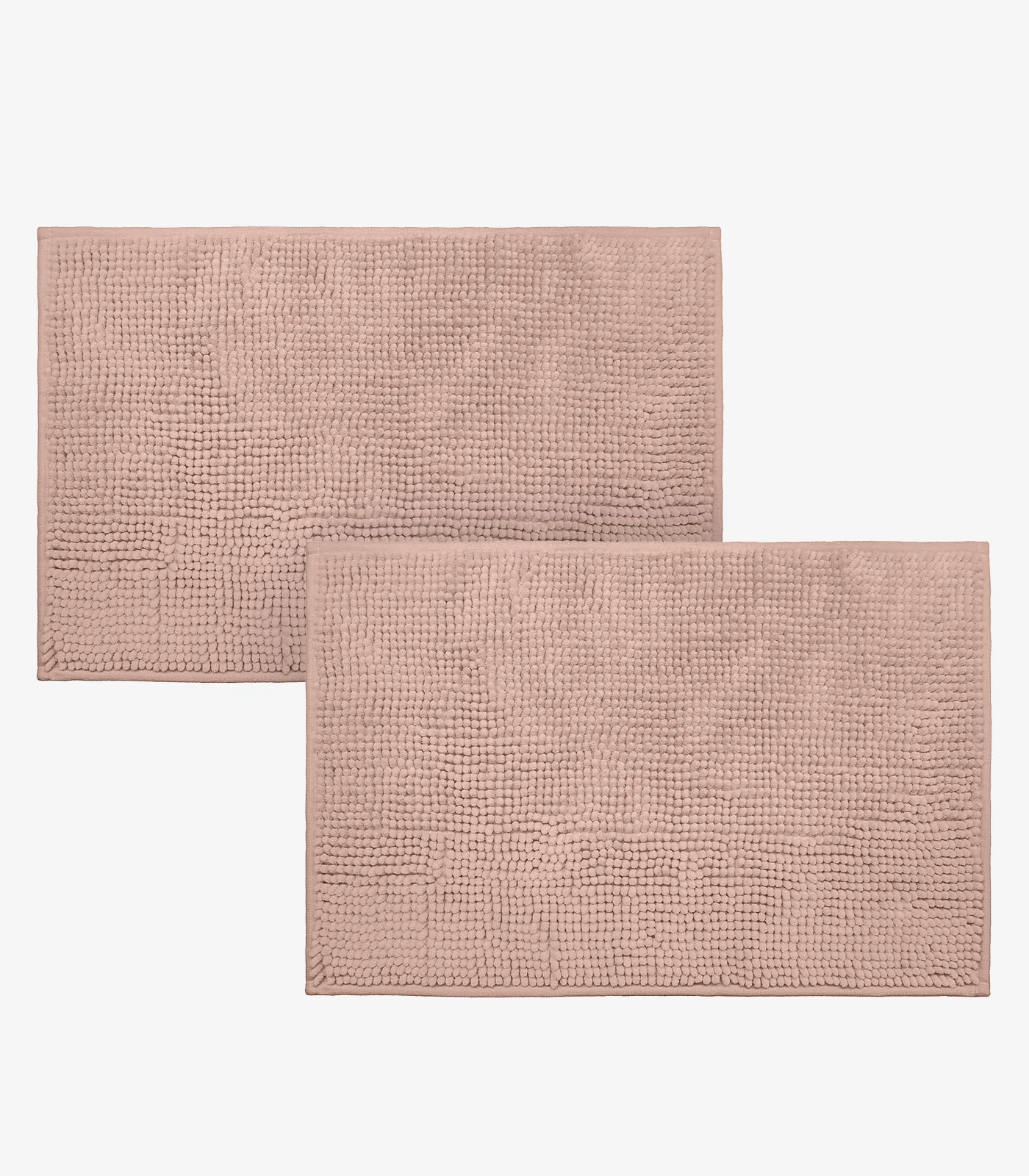 Kit 2 Tapetes Pipoca Bolinha Toque Macio Rovitex Home Rosa