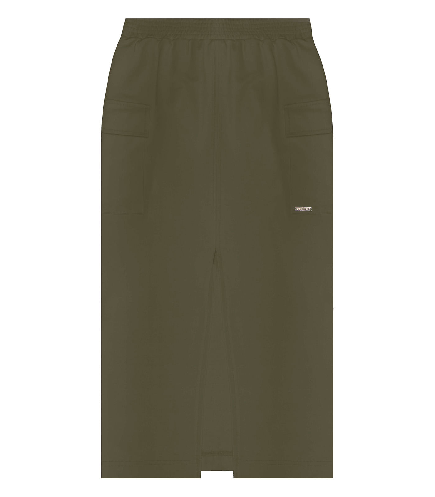 Saia Midi Cargo Feminino Rovitex Verde - Imagem 5