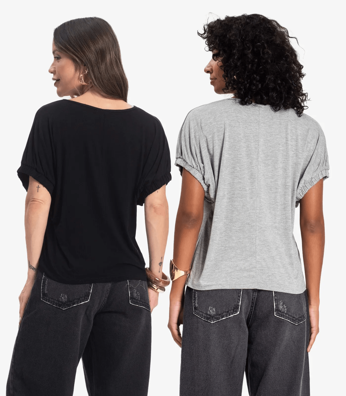 Kit 2 Blusas Viscose Infinita Cor Sortidas - Imagem 12