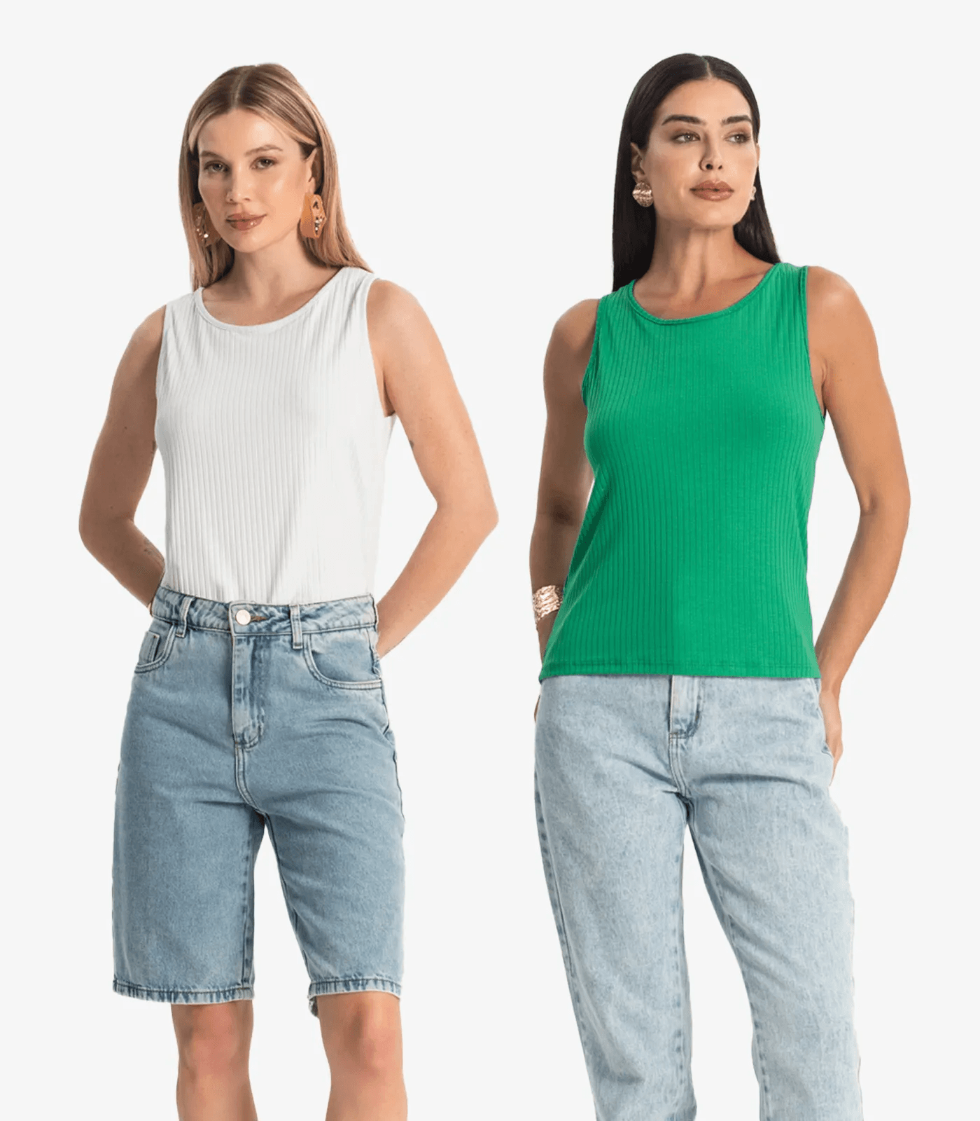 Kit 2 Regatas Femininas Select Sortidas - Imagem 8