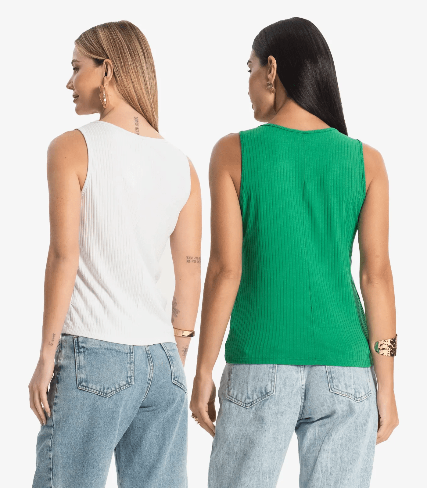 Kit 2 Regatas Femininas Select Sortidas - Imagem 9