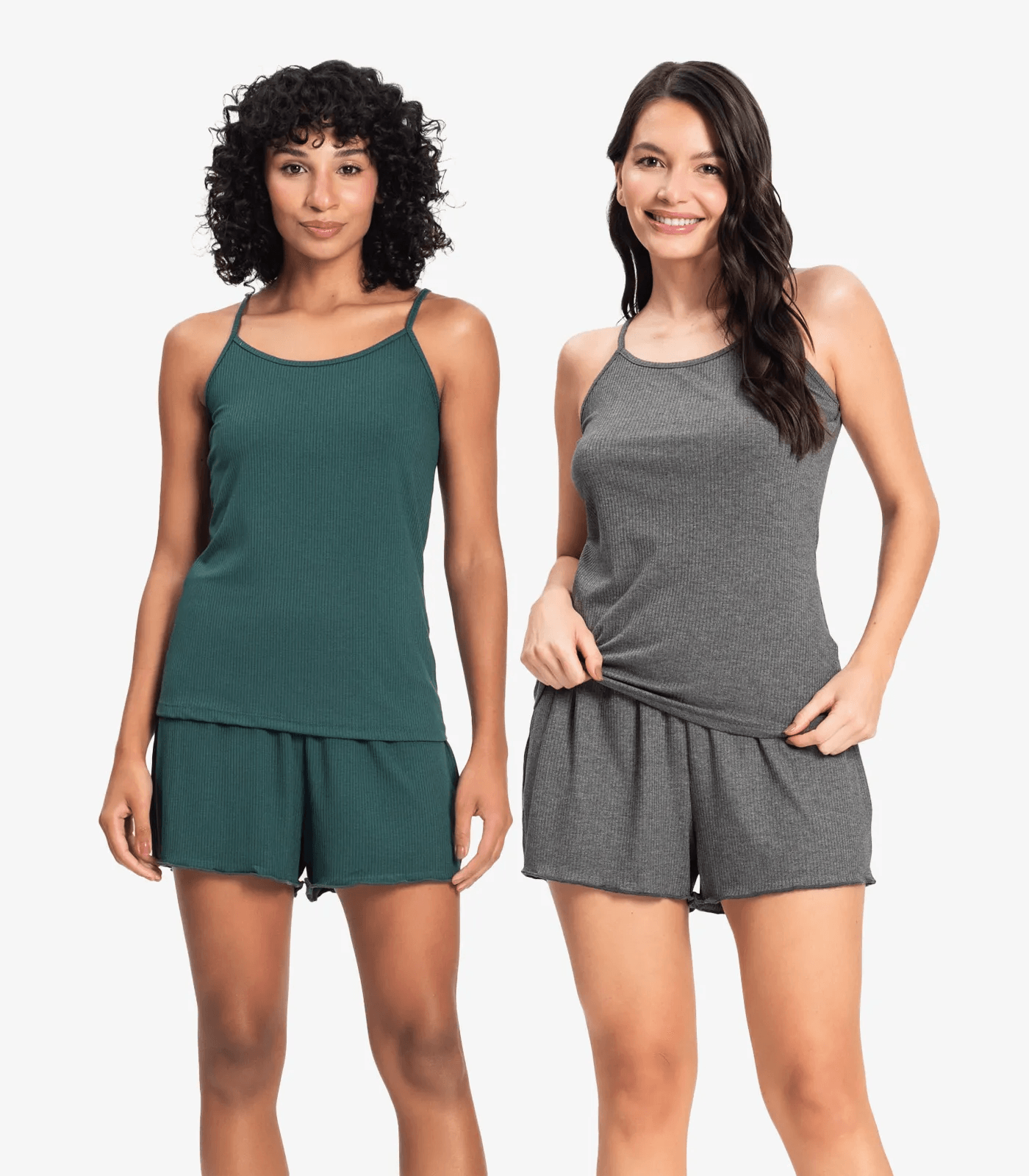 Kit 2 Pijamas de Alça Feminino Select Sortido - Imagem 10