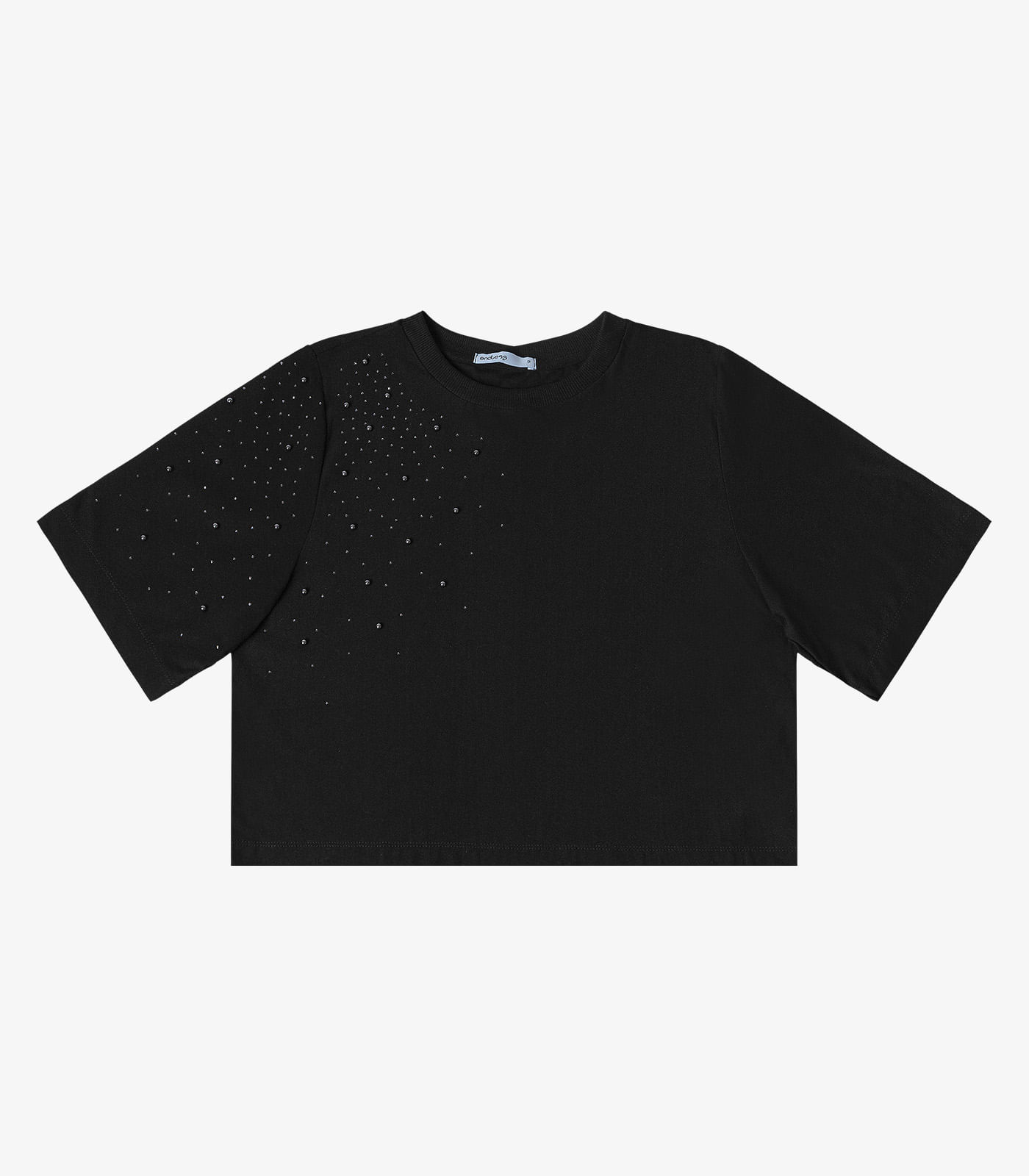 Camiseta Feminina Manga Curta Endless Preto - Imagem 2