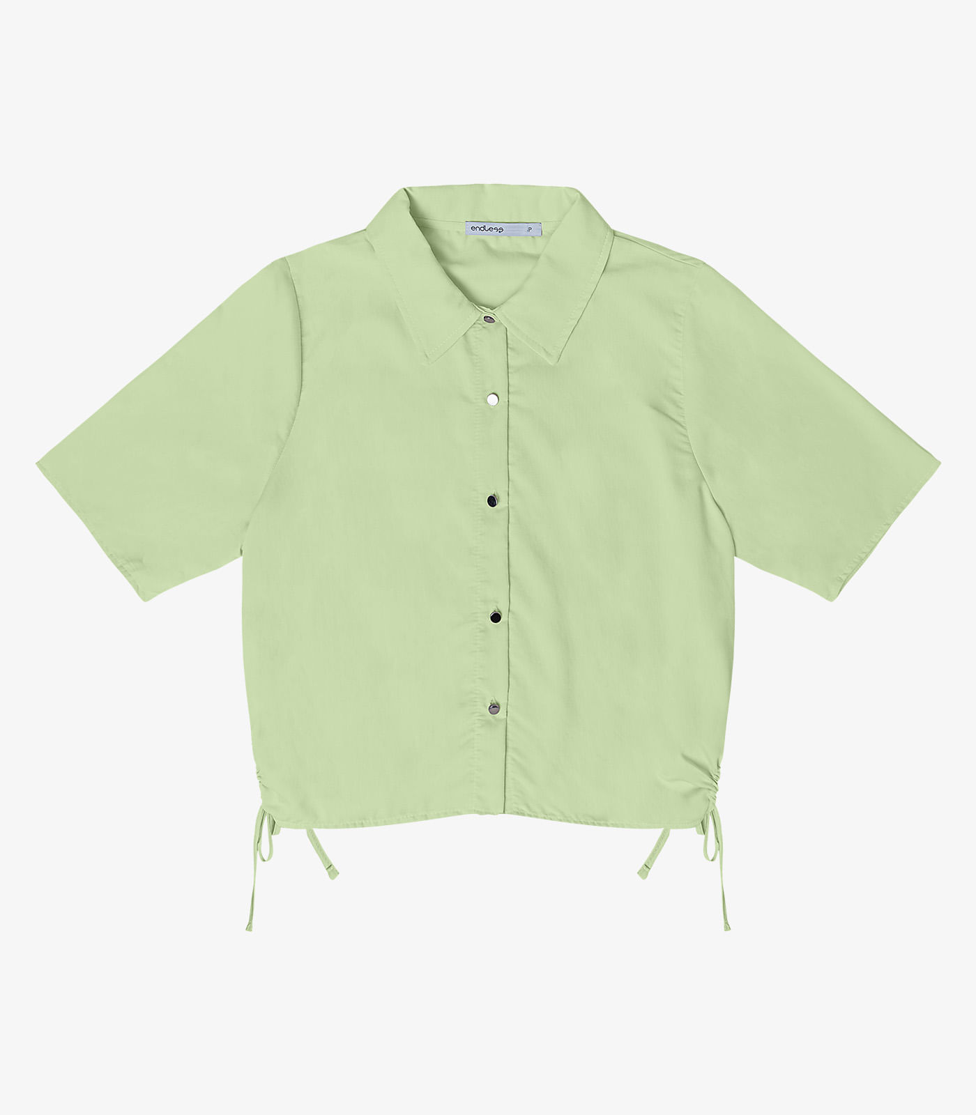 Camisa Feminina Gola Dupla Endless Verde - Imagem 5