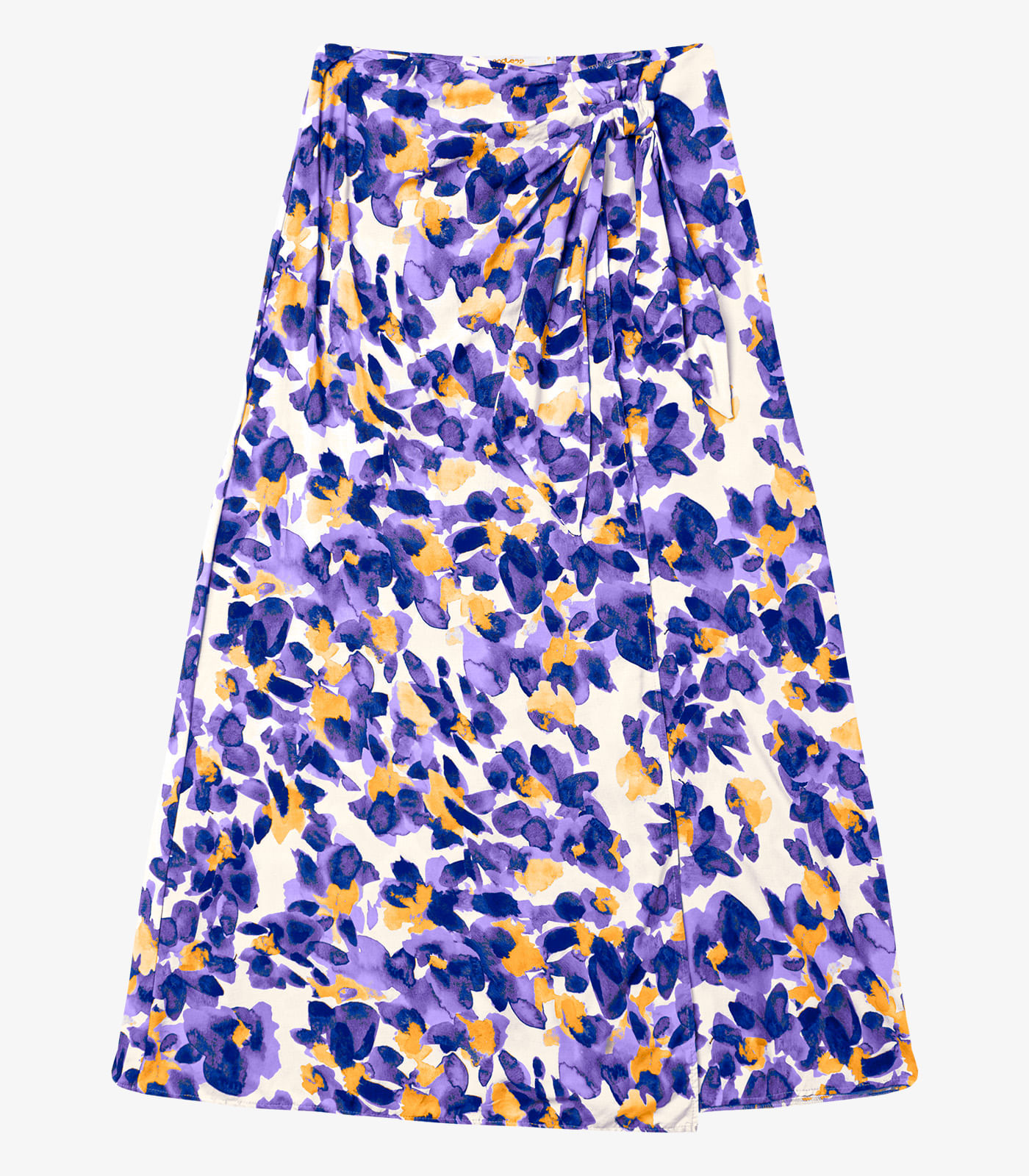 Saia Longa Estampada Endless Roxo - Imagem 5
