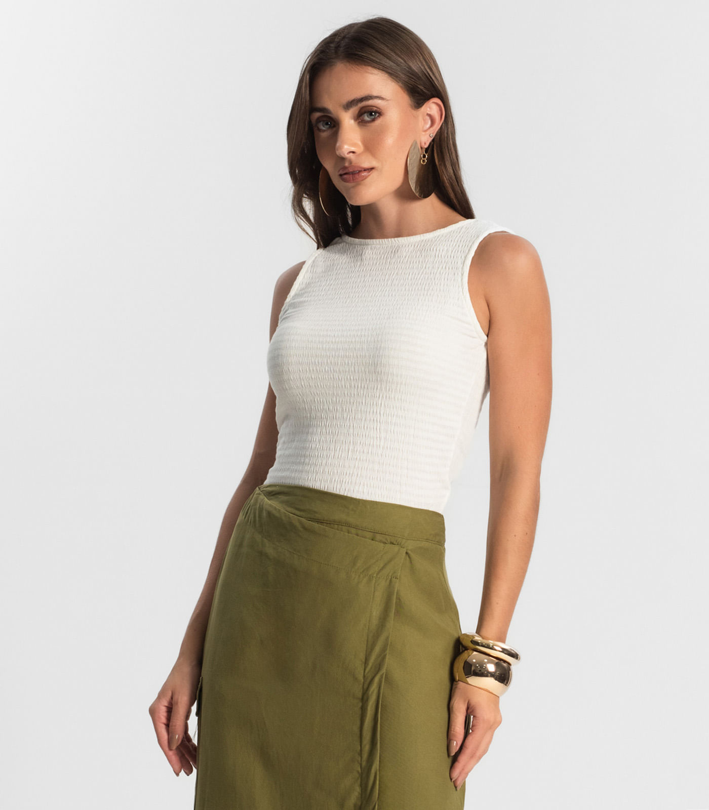 Regata Feminina Endless Bege