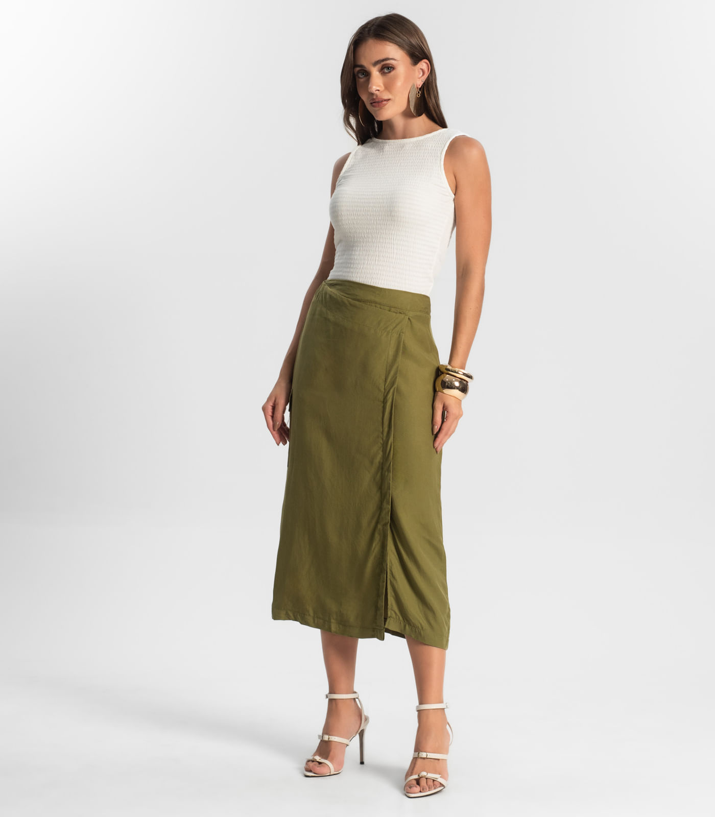 Regata Feminina Endless Bege - Imagem 19