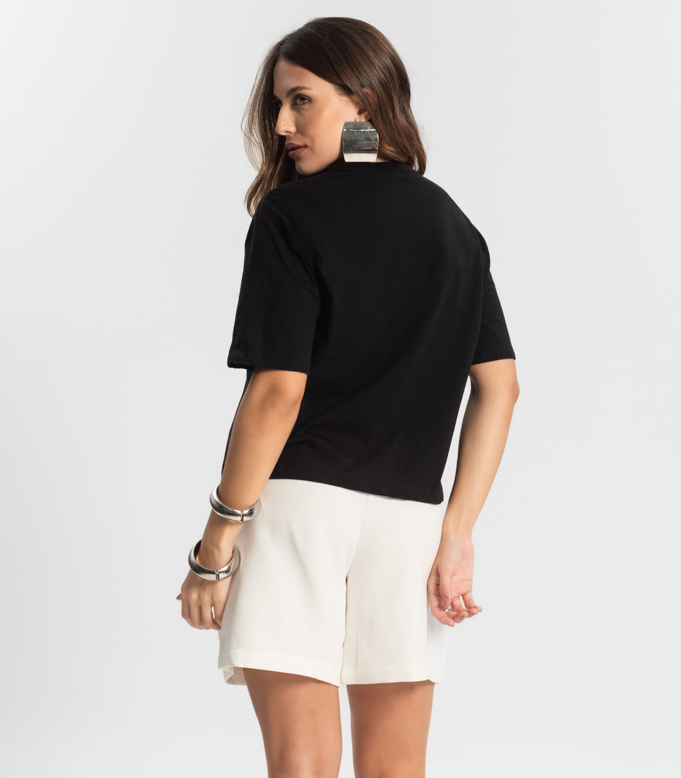 Camiseta Feminina Endless Preto - Imagem 18