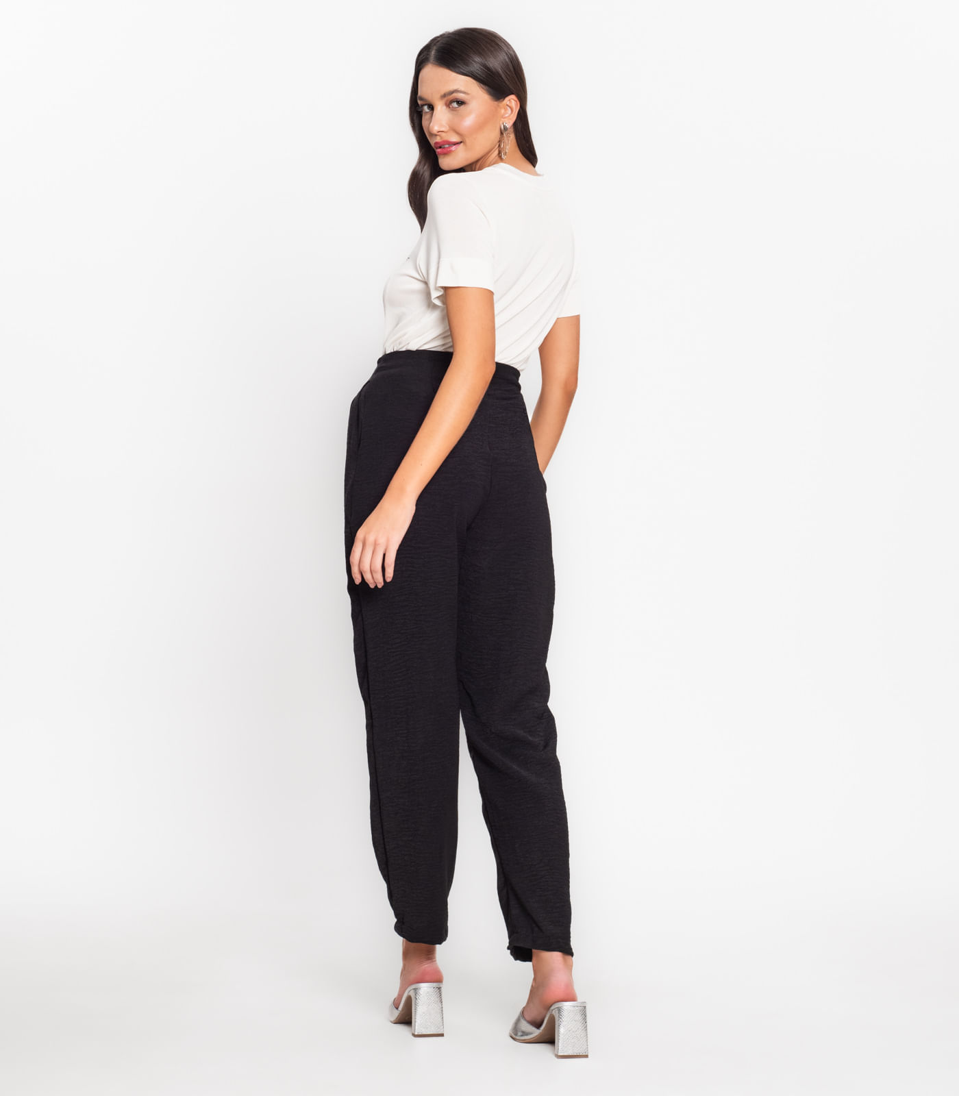 Calça Feminina Em Air Flow Endless Preto - Imagem 7