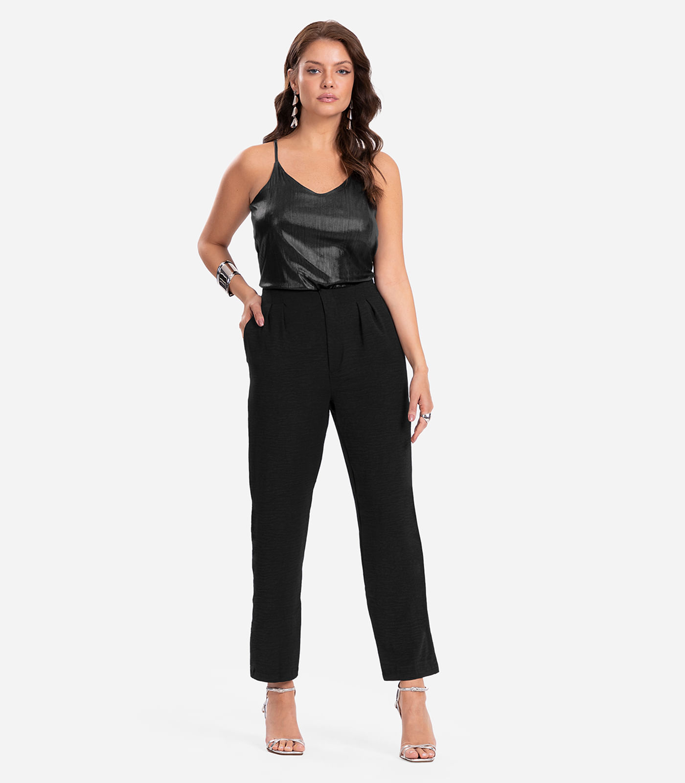 Calça Feminina Em Air Flow Endless Preto - Imagem 13