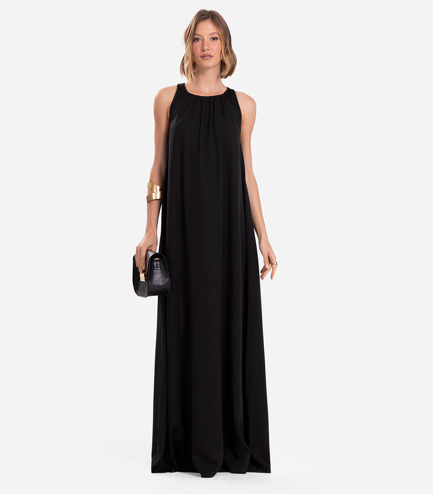 Vestido Longo Endless Preto - Imagem 5