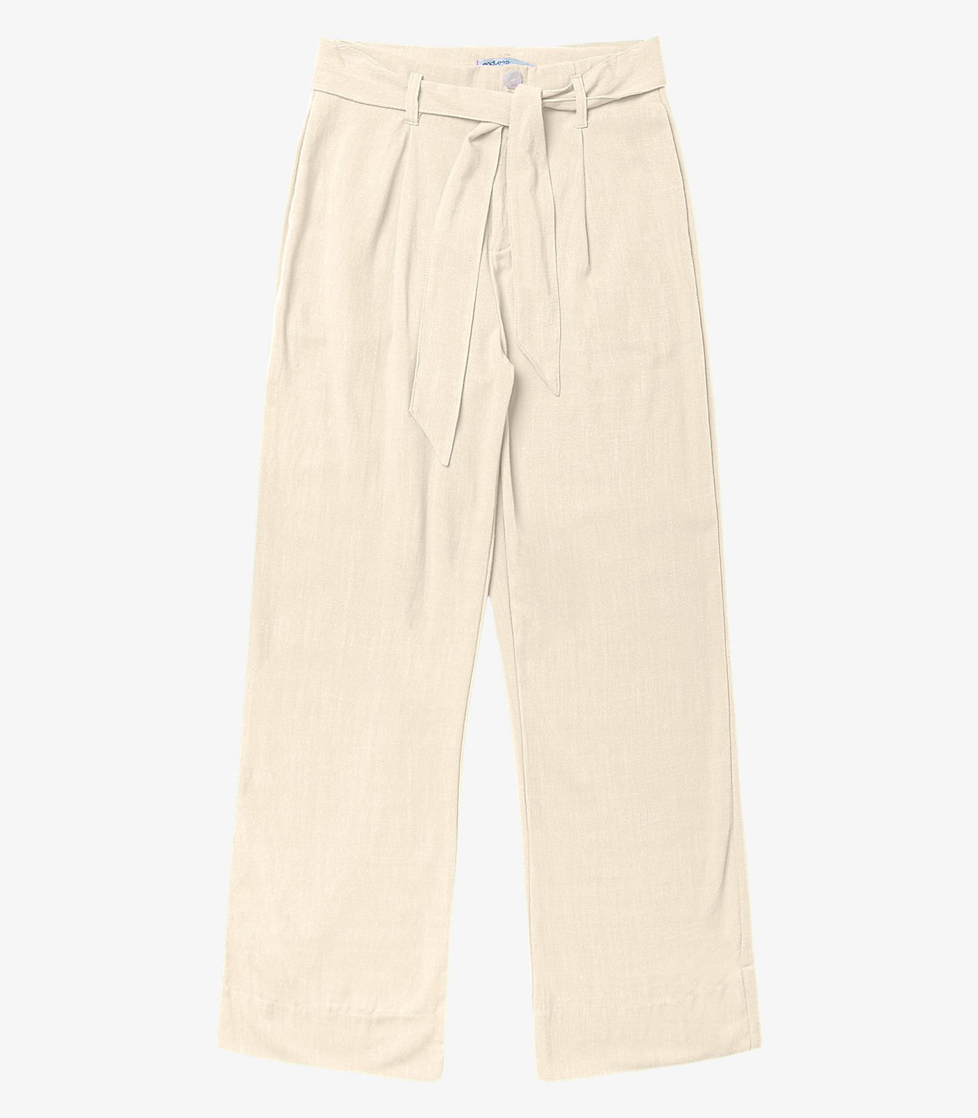 Calça Feminina Em Linho Endless Bege