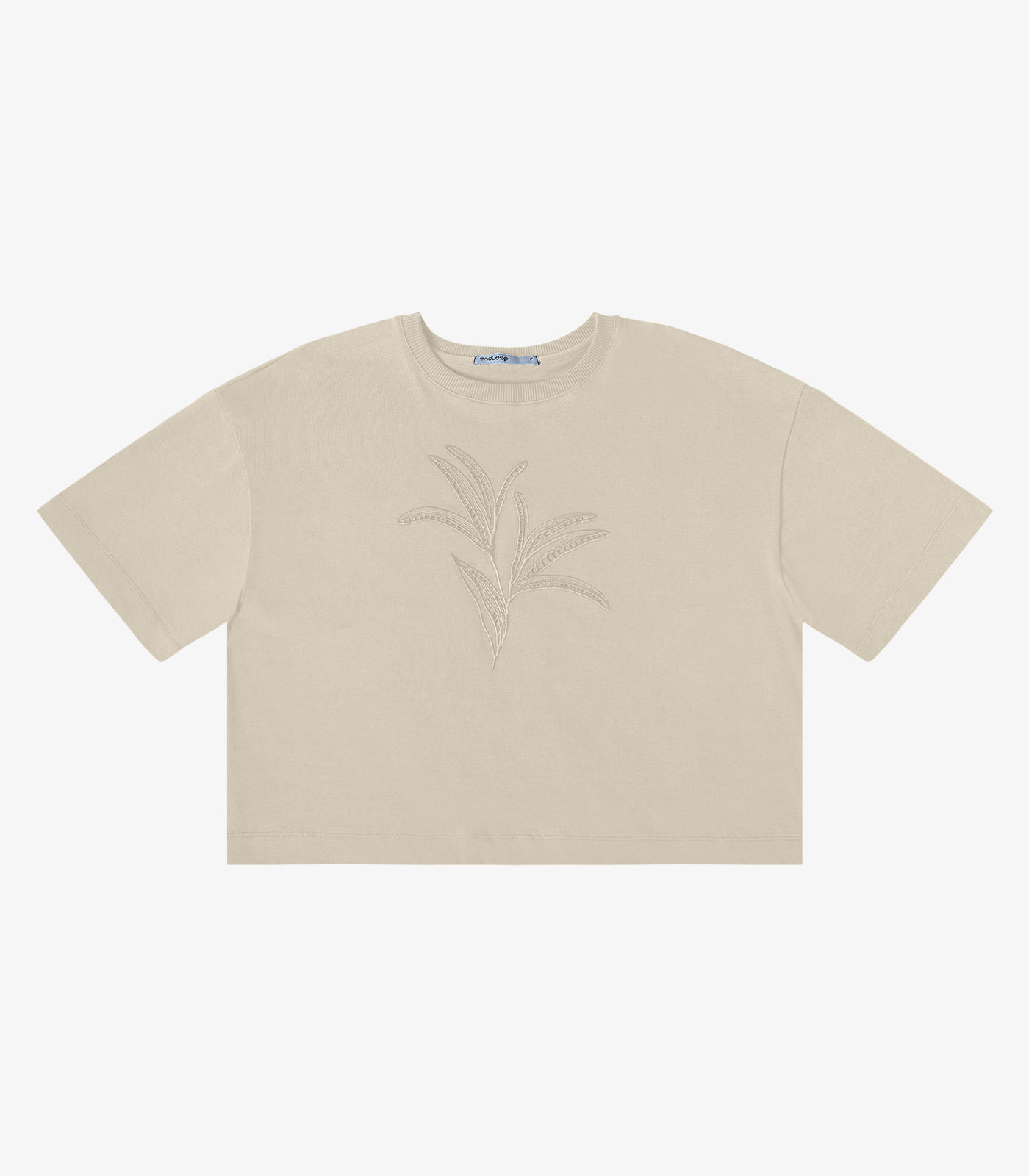Blusa Feminina Com Bordado Endless Bege - Imagem 20