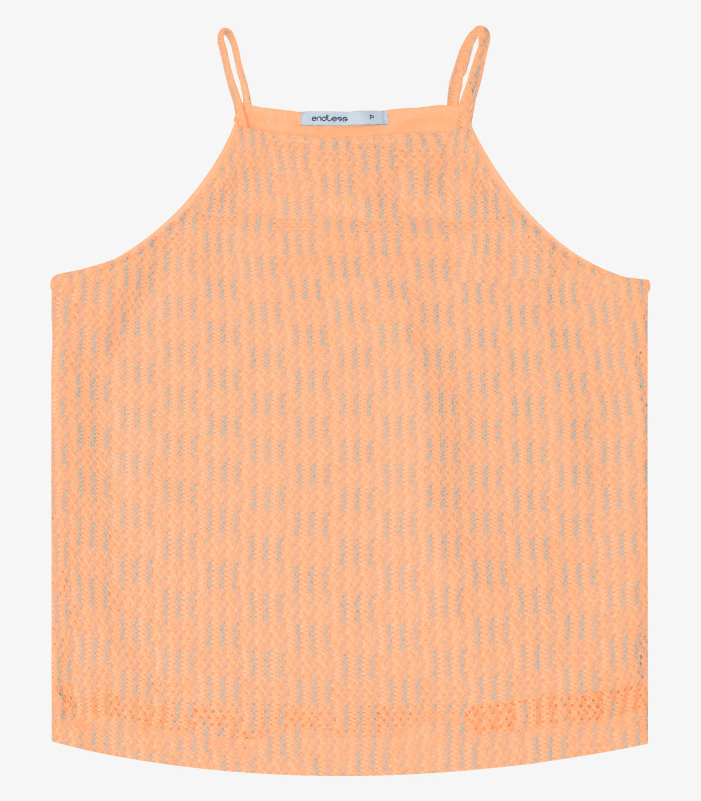 Blusa De Alça Em Tricot Endless Laranja - Imagem 20